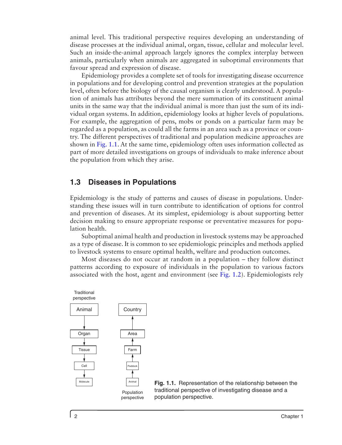 Epidemiology For Field Veterinarians An Introduction