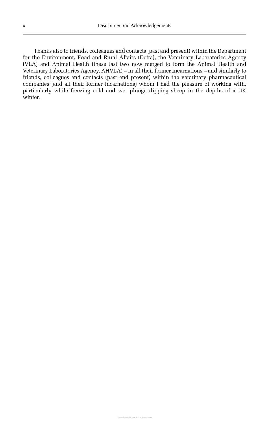 External Parasites Of Small Ruminants