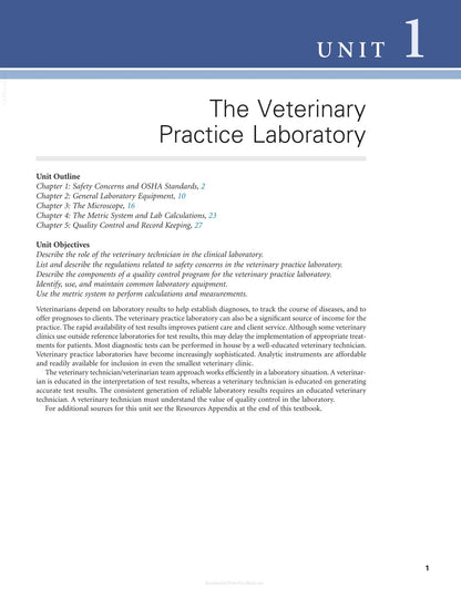 Laboratory Procedures for Veterinary Technicians 7th Edition