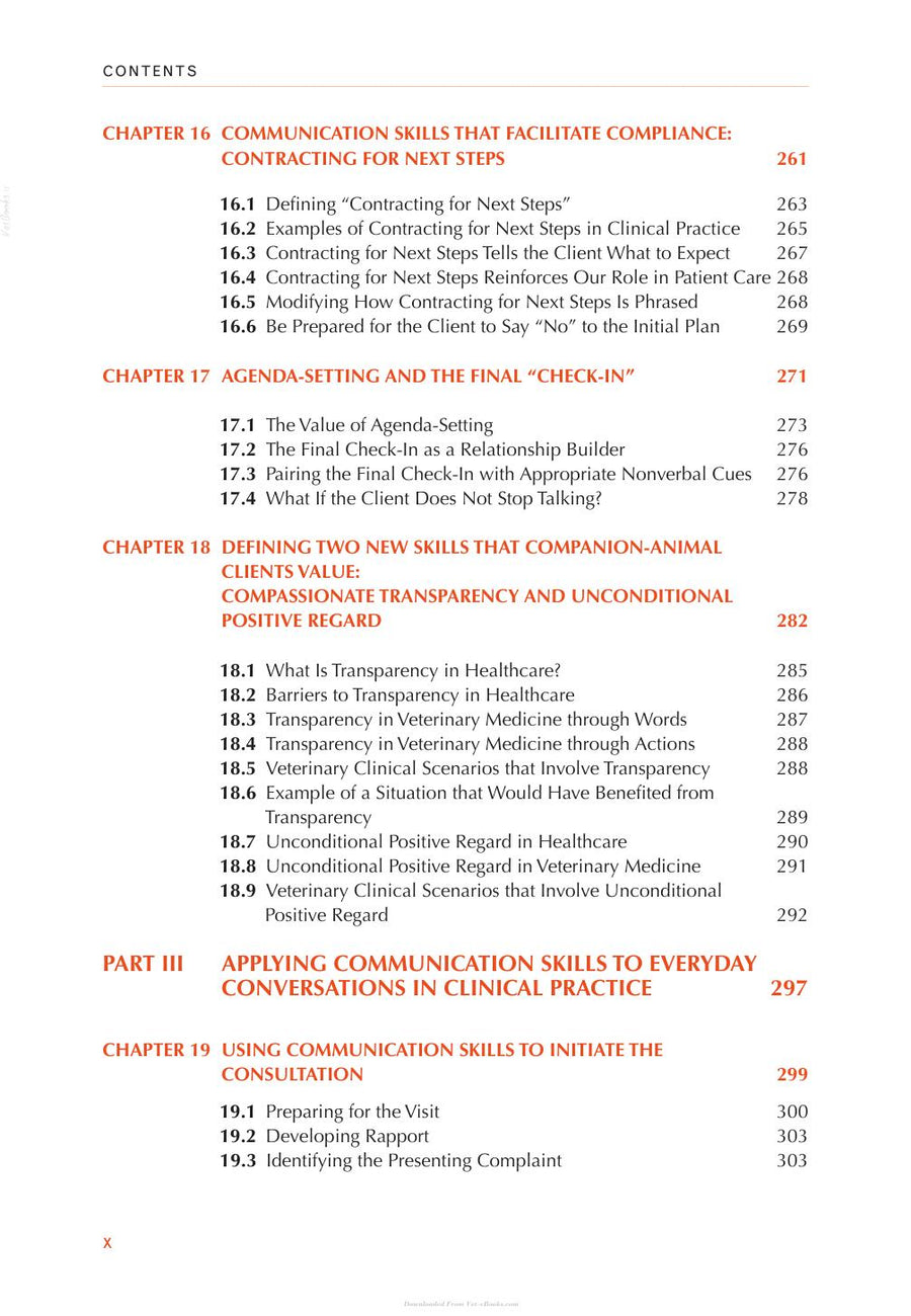 Preview page of A Guide to Oral Communication in Veterinary Medicine