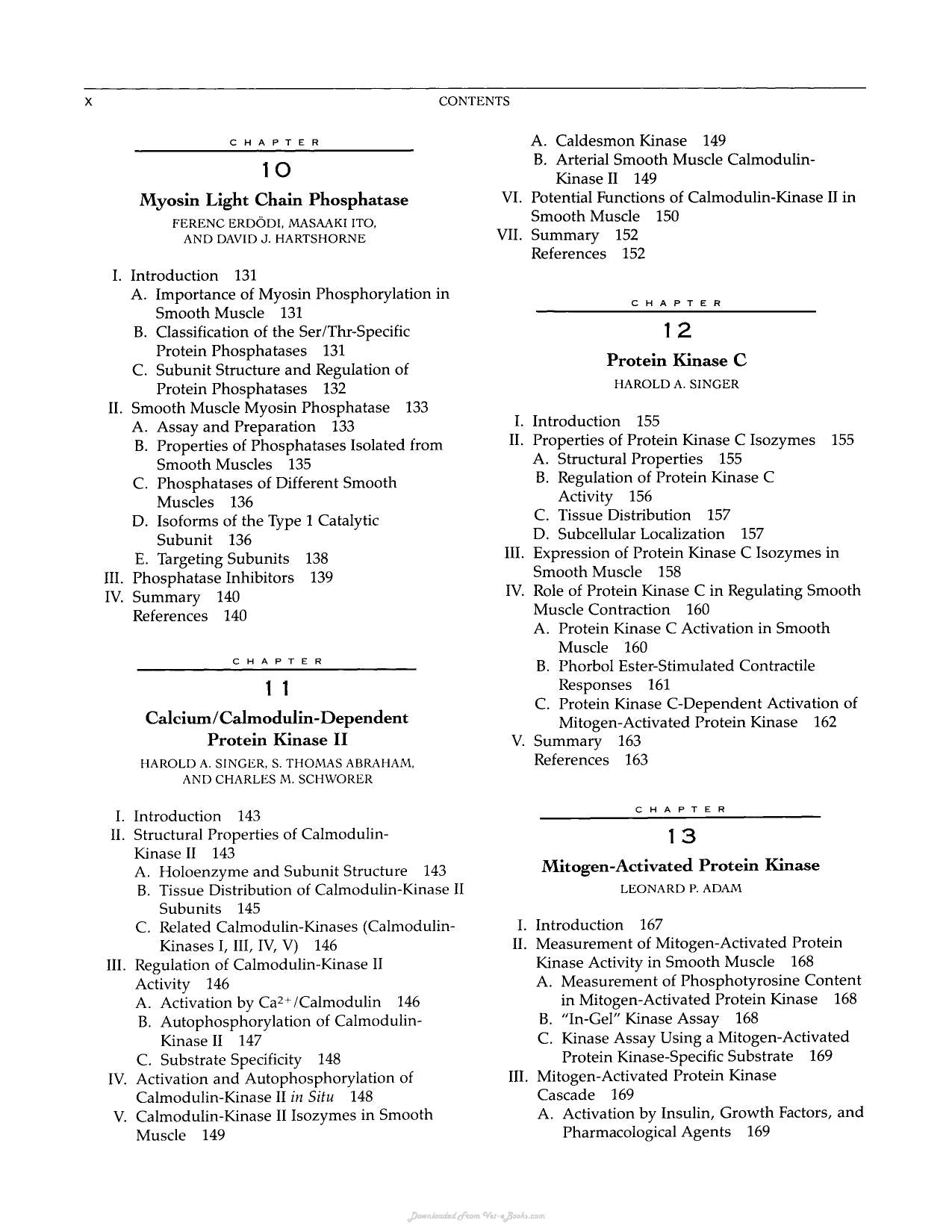 Biochemistry Of Smooth Muscle Contraction