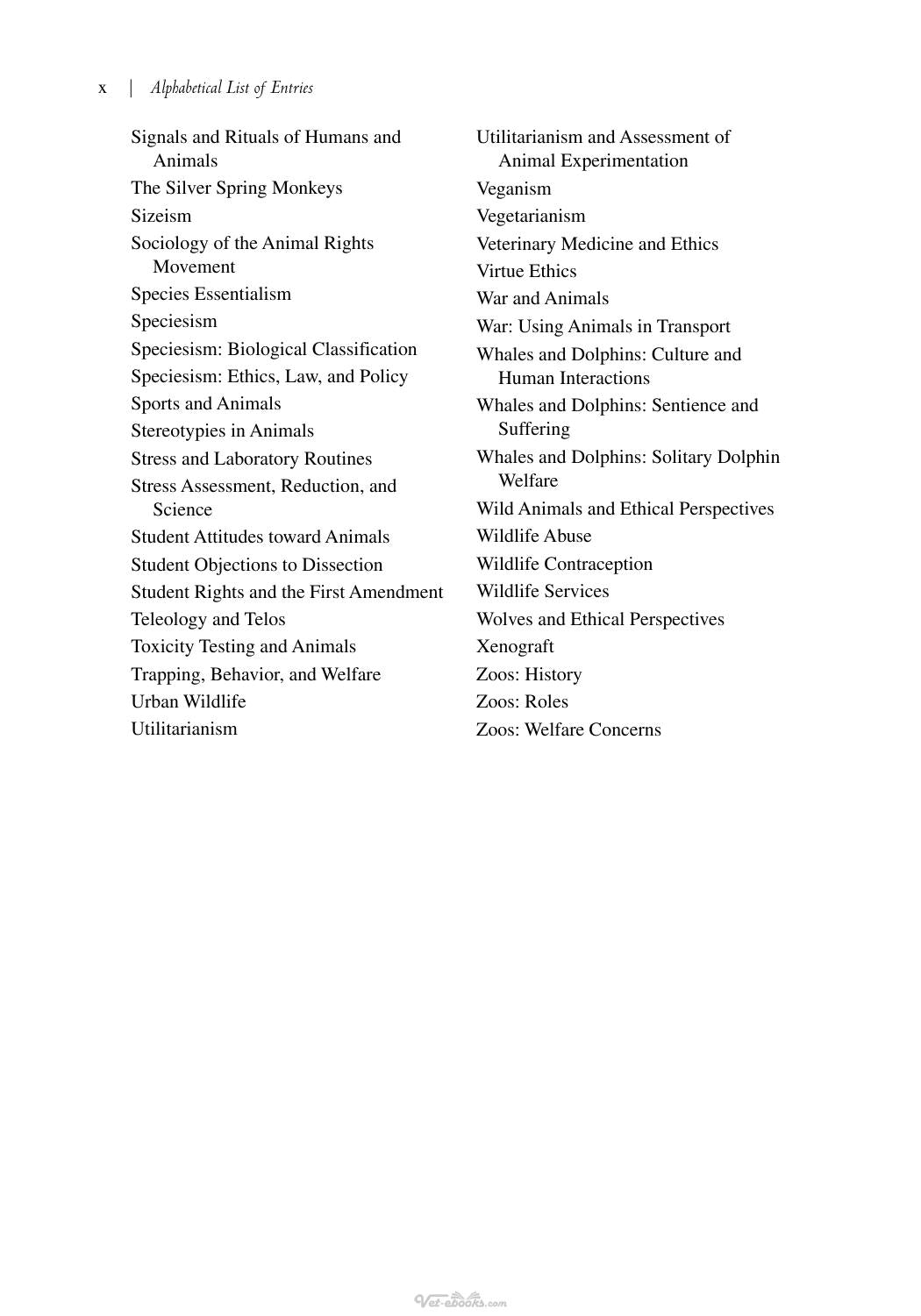 Encyclopedia Of Animal Rights And Animal Welfare 2Nd Edition
