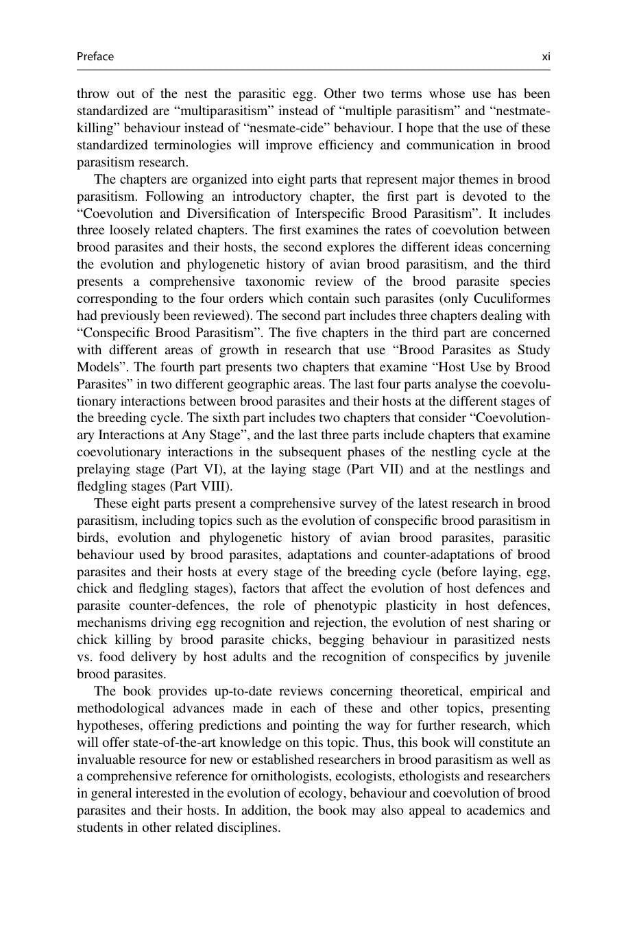 Avian Brood Parasitism Behaviour Ecology Evolution And Coevolution