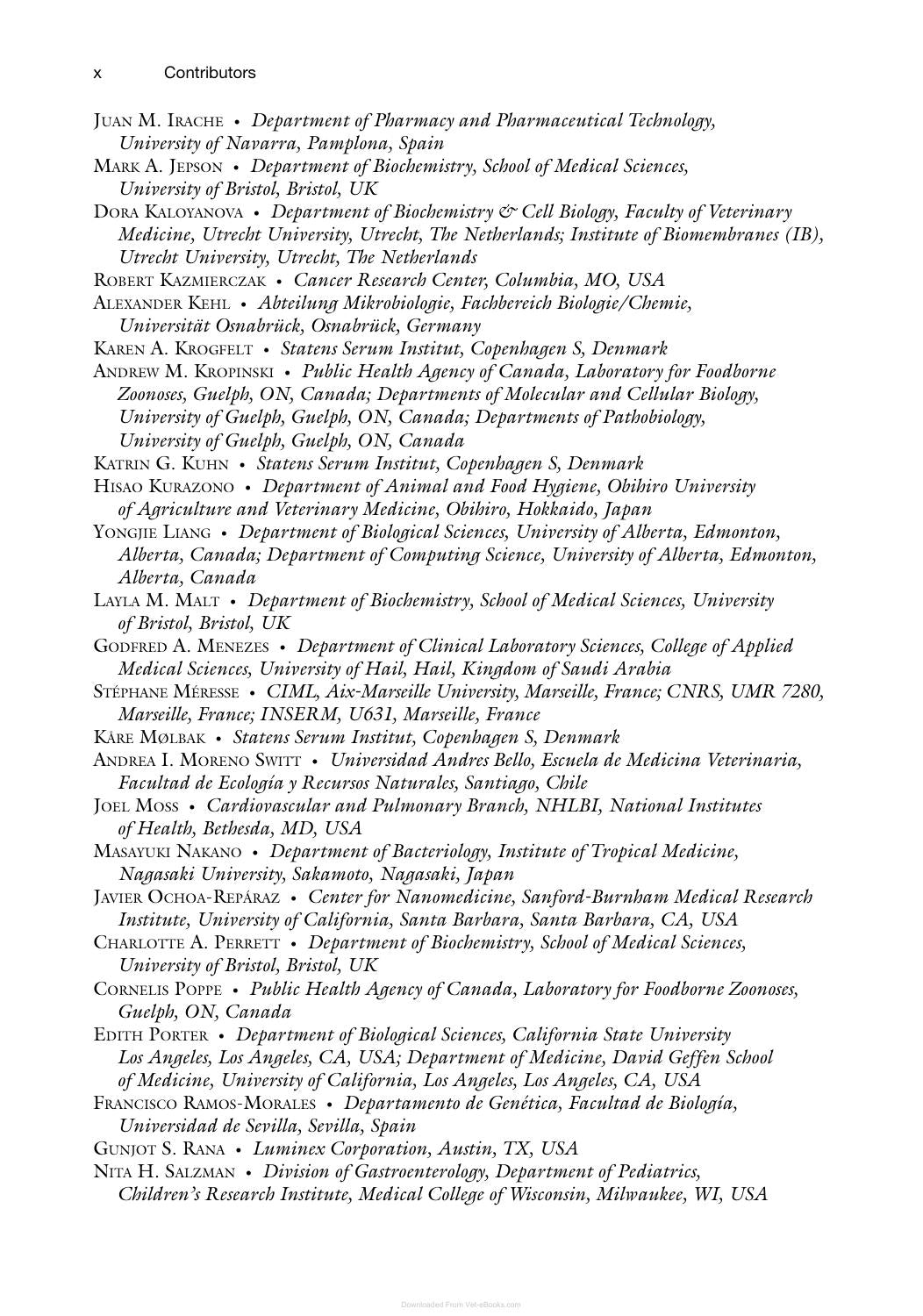 Salmonella Methods And Protocols 2Nd Edition