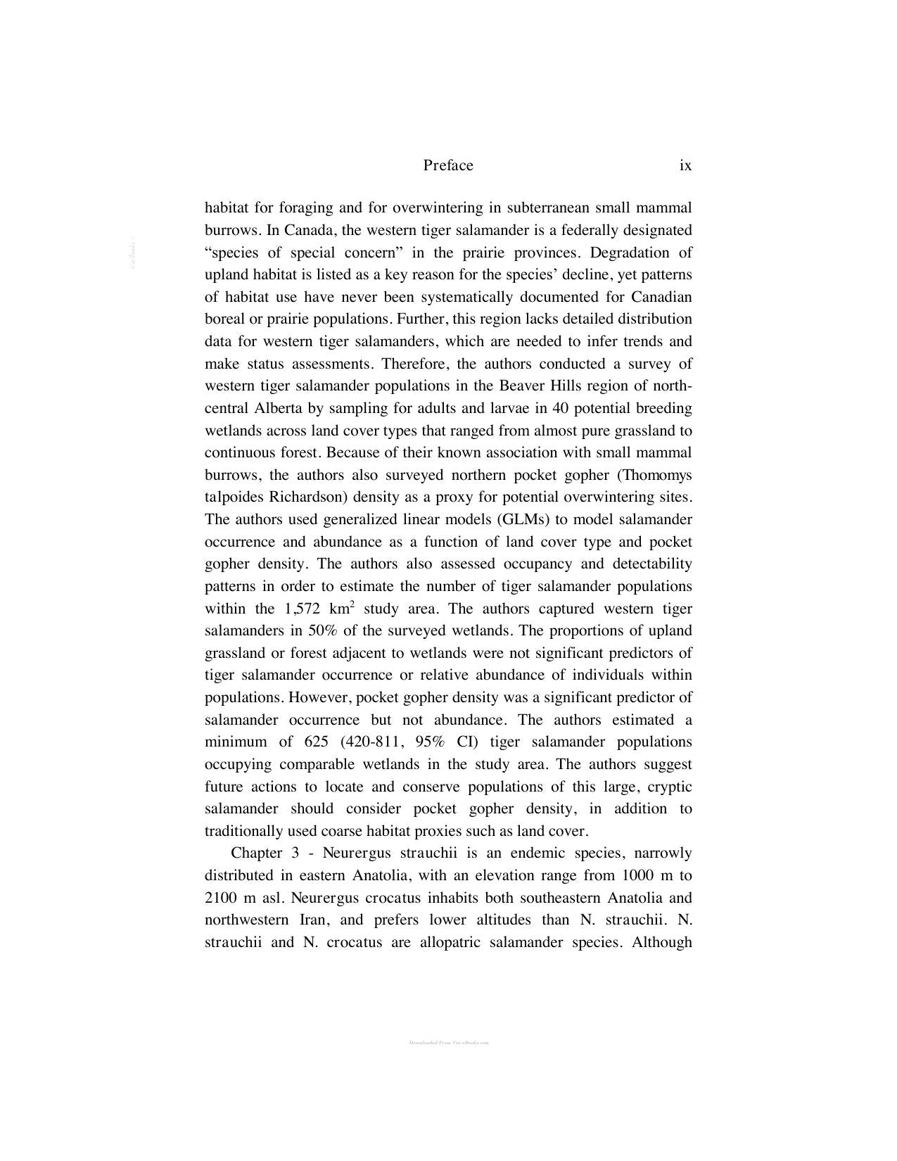 Salamanders Habitat Behavior And Evolution