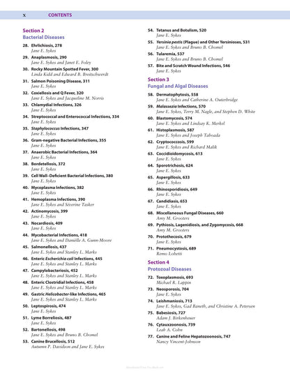 Canine and Feline Infectious Diseases