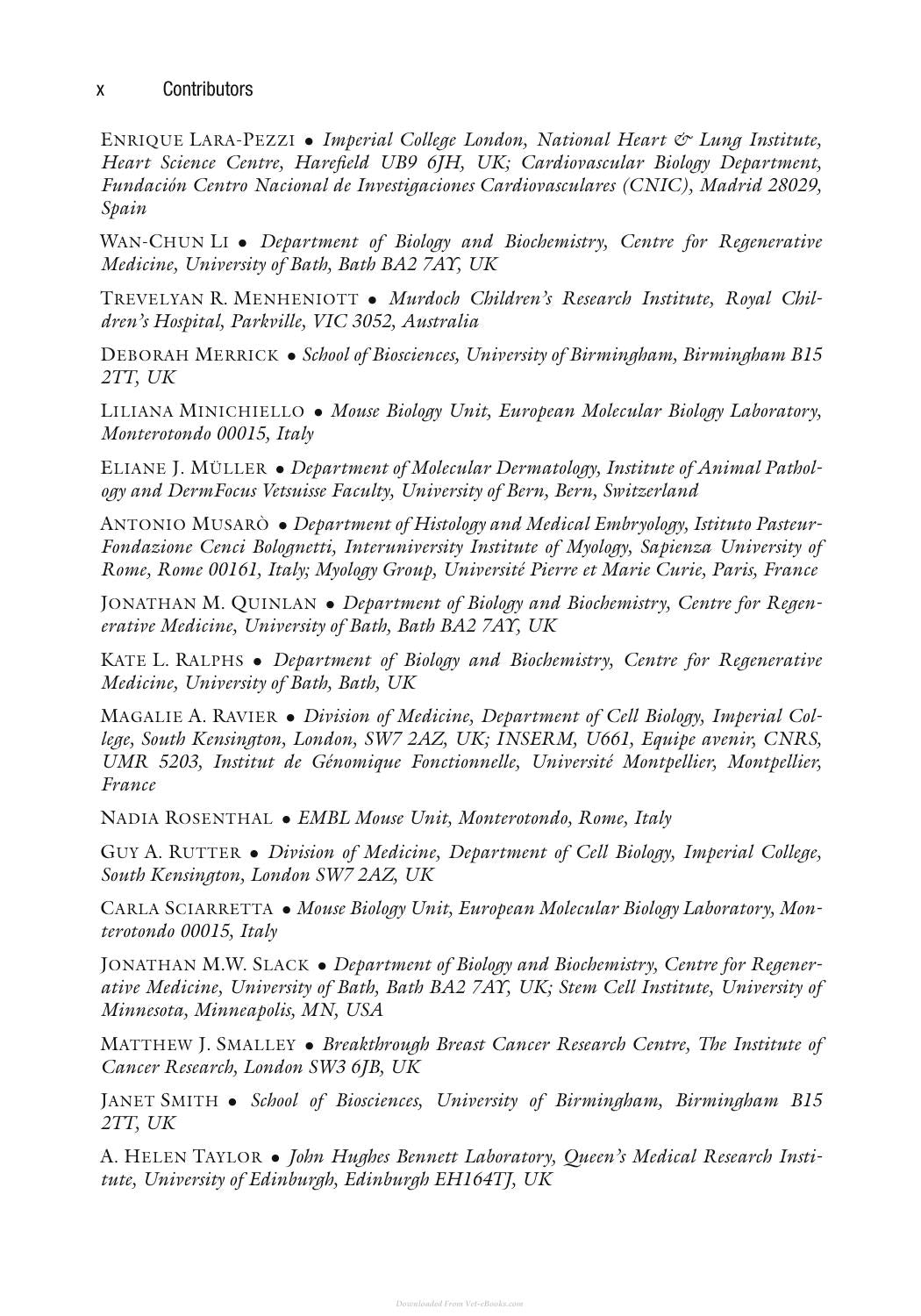 Mouse Cell Culture Methods And Protocols