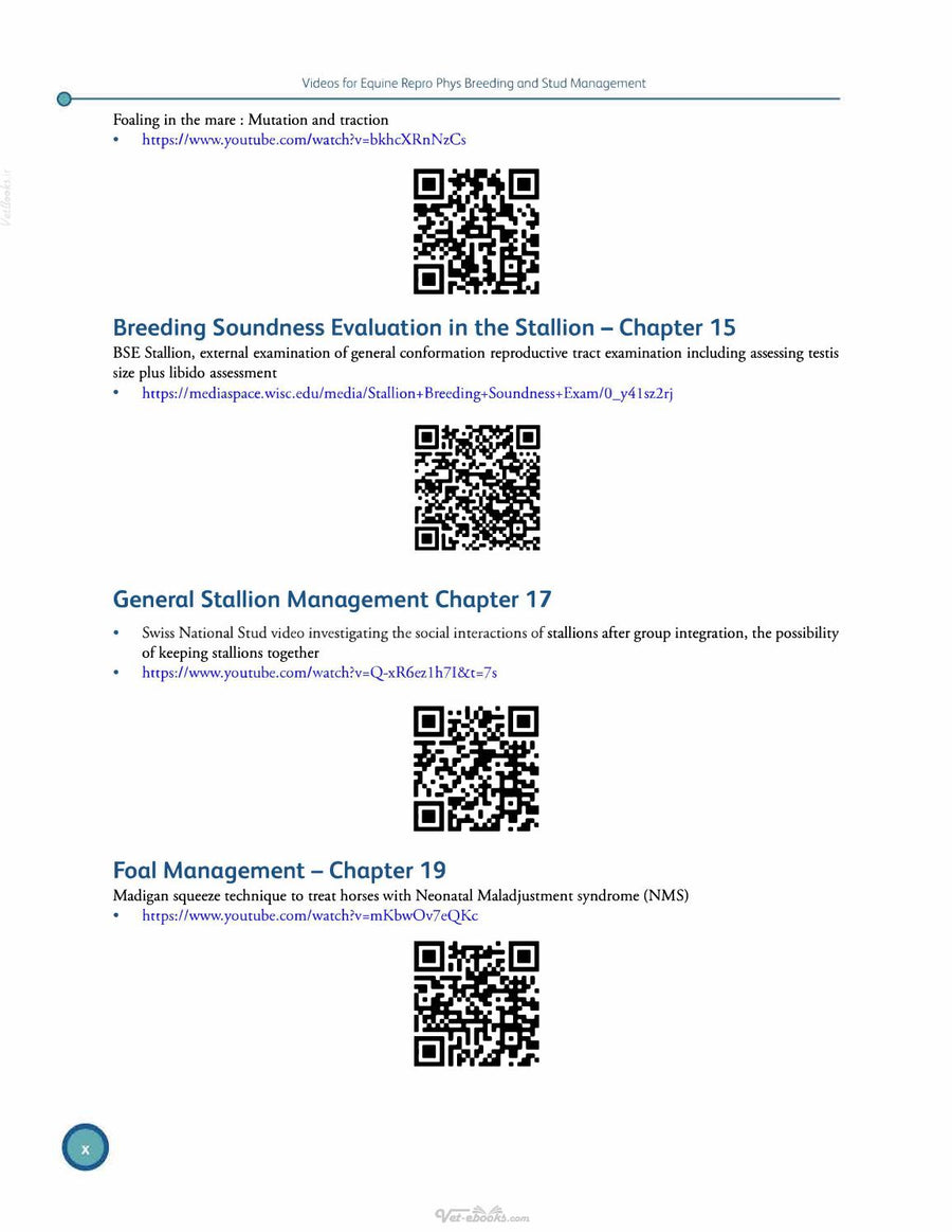Preview page of Equine Reproductive Physiology Breeding and Stud Management 5th Edition