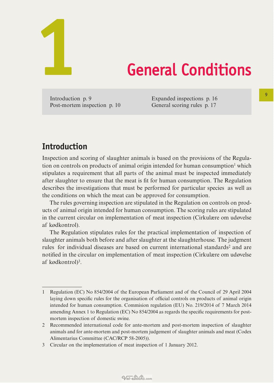 Preview page of Meat Inspection the Pathoanatomic Basis