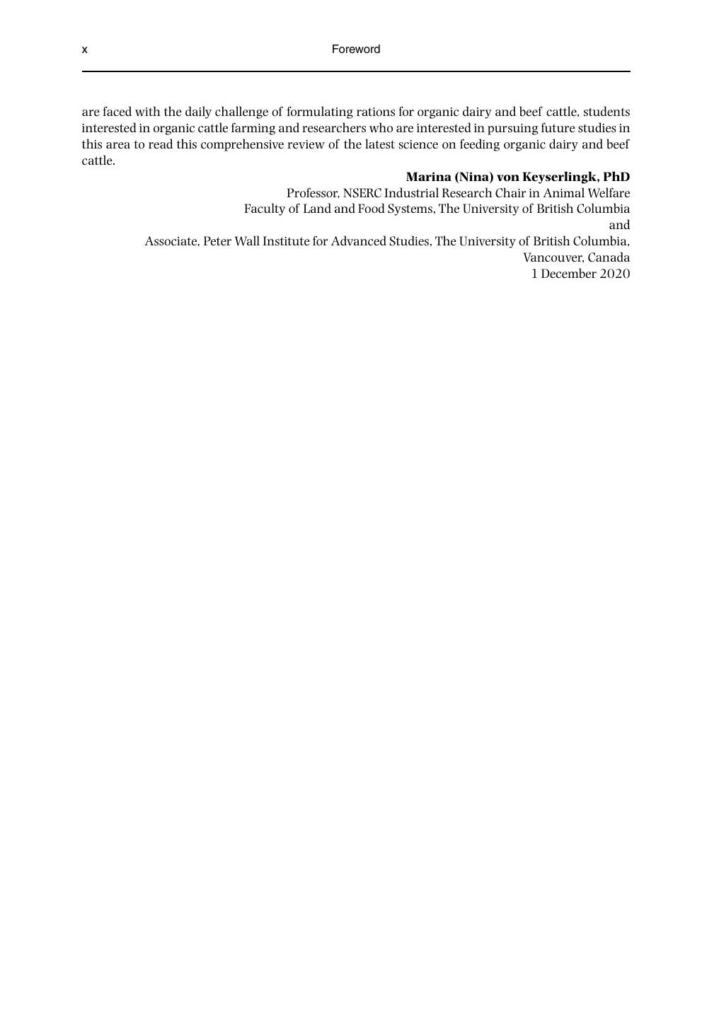 Nutrition And Feeding Of Organic Cattle 2Nd Edition