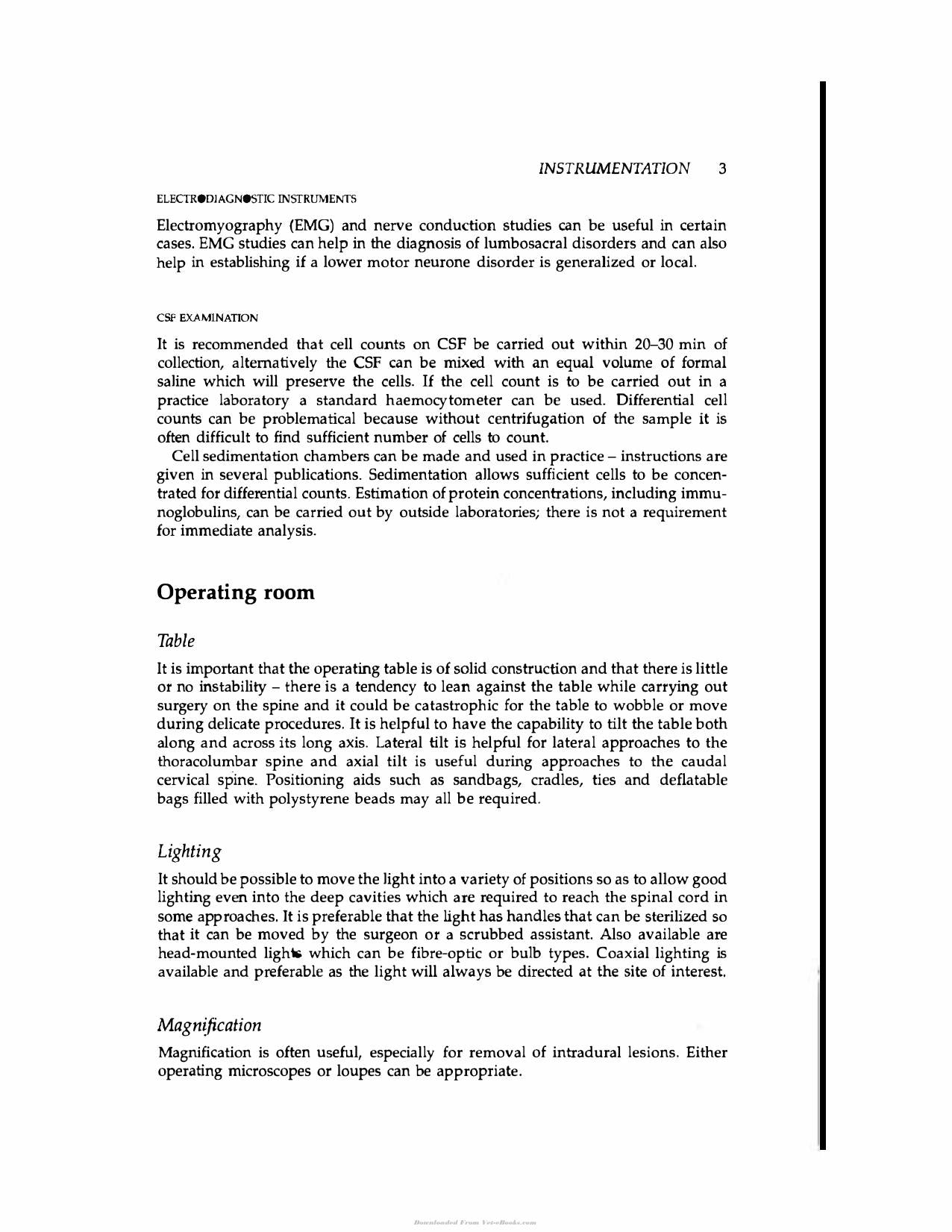 Handbook Of Small Animal Spinal Surgery