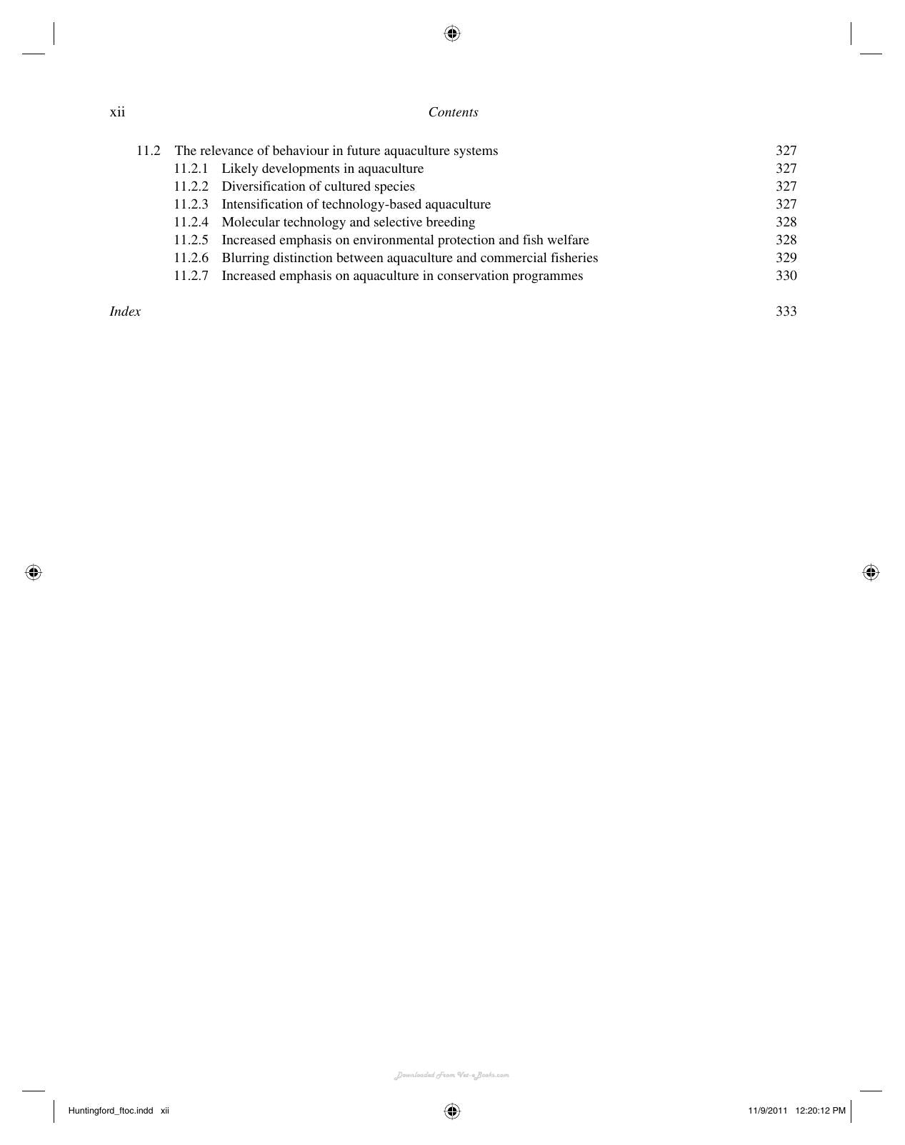 Aquaculture And Behavior