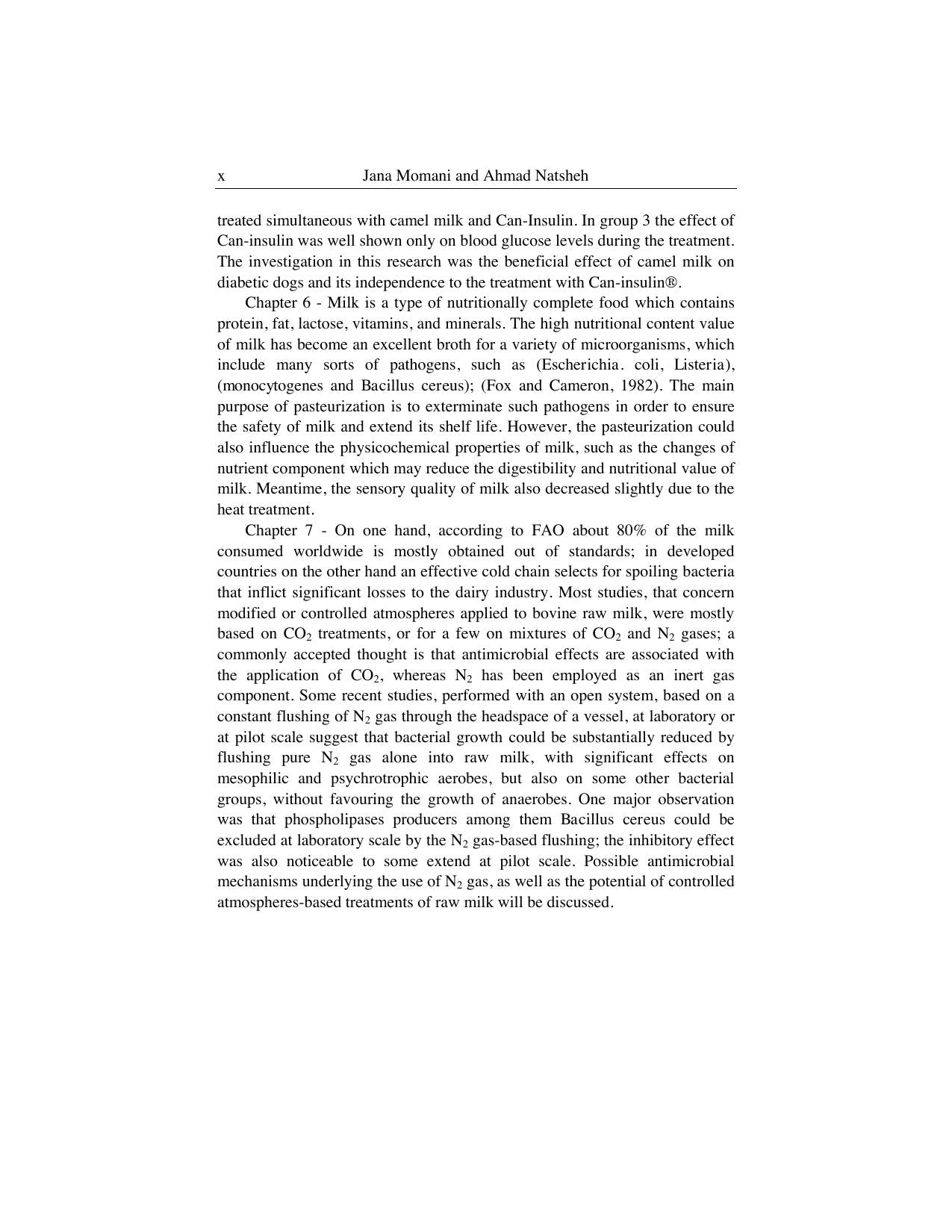 Raw Milk Production Consumption And Health Effects