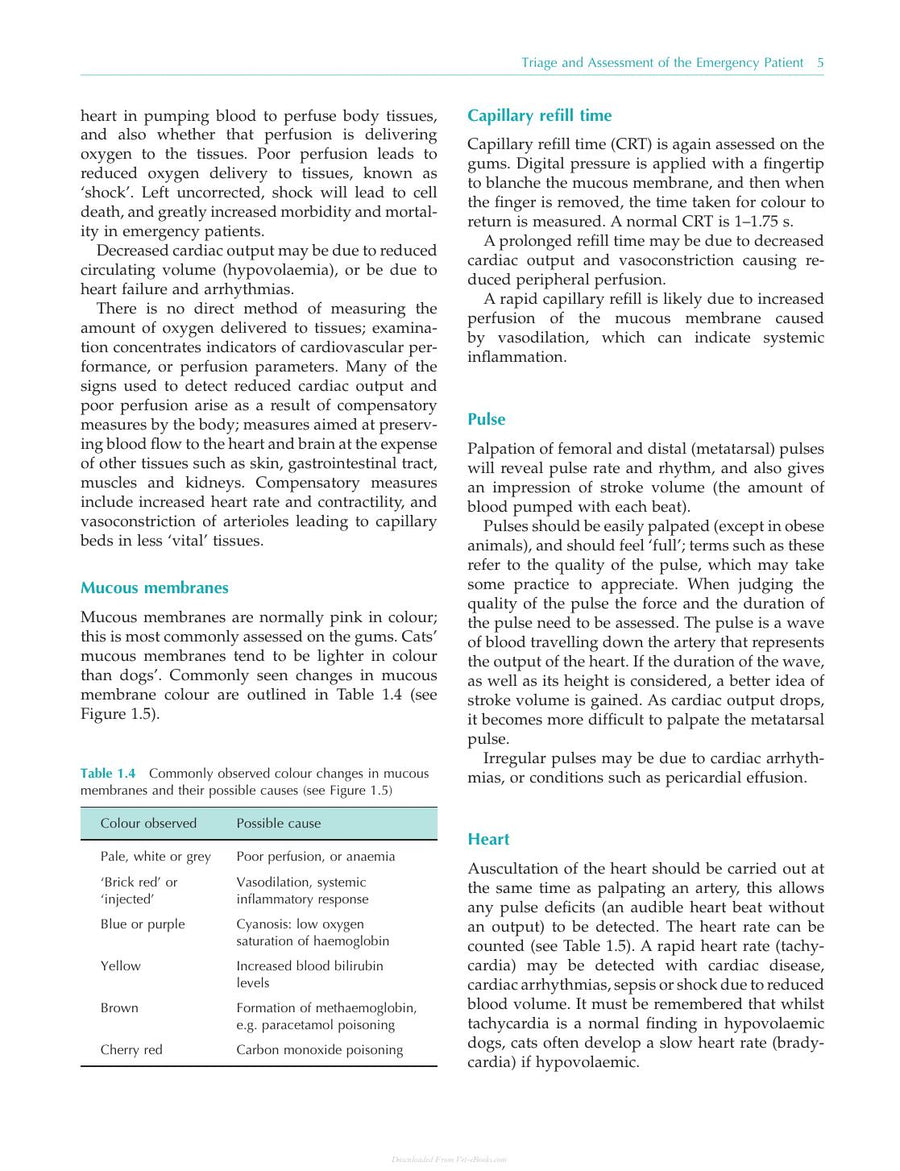 Preview page of Practical Emergency and Critical Care Veterinary Nursing