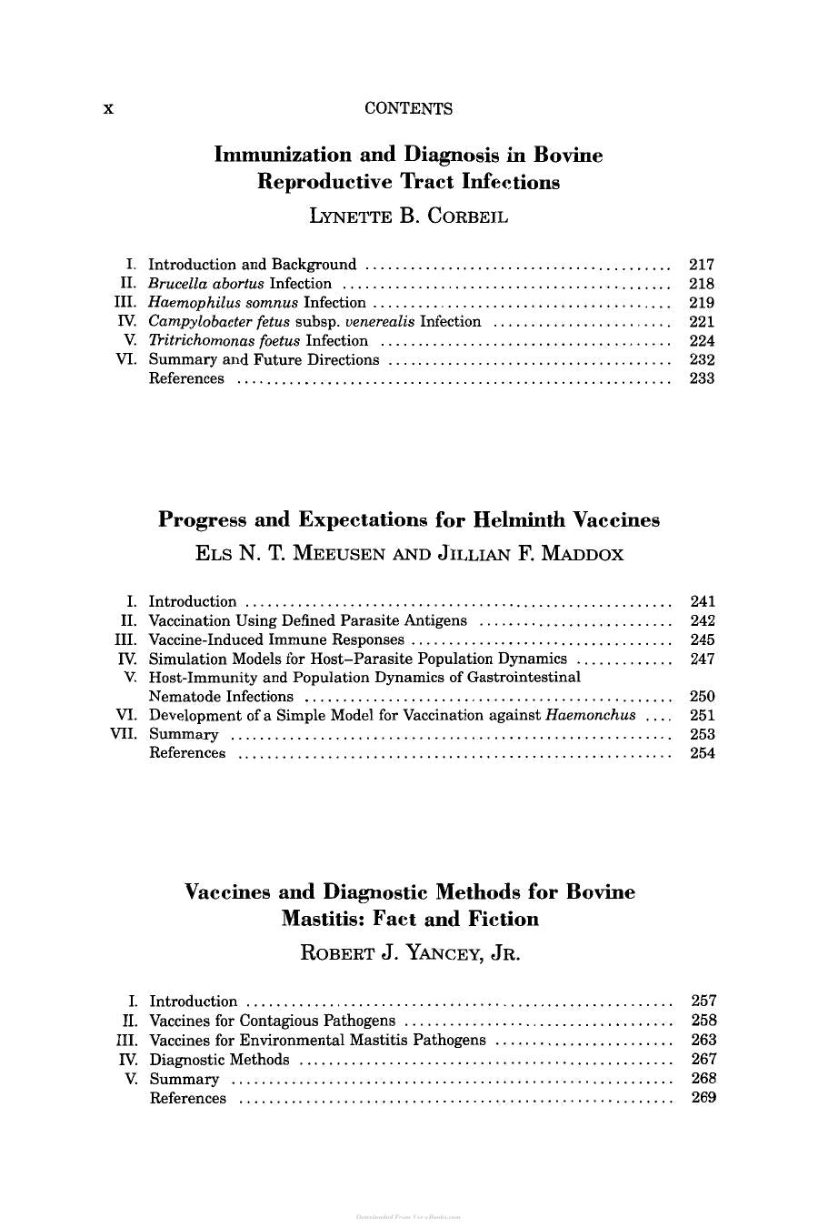 Veterinary Vaccines And Diagnostics