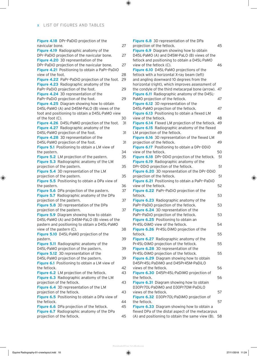 Preview page of A Practical Guide to Equine Radiography