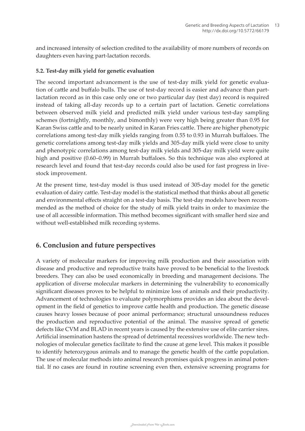Trends And Advances In Veterinary Genetics