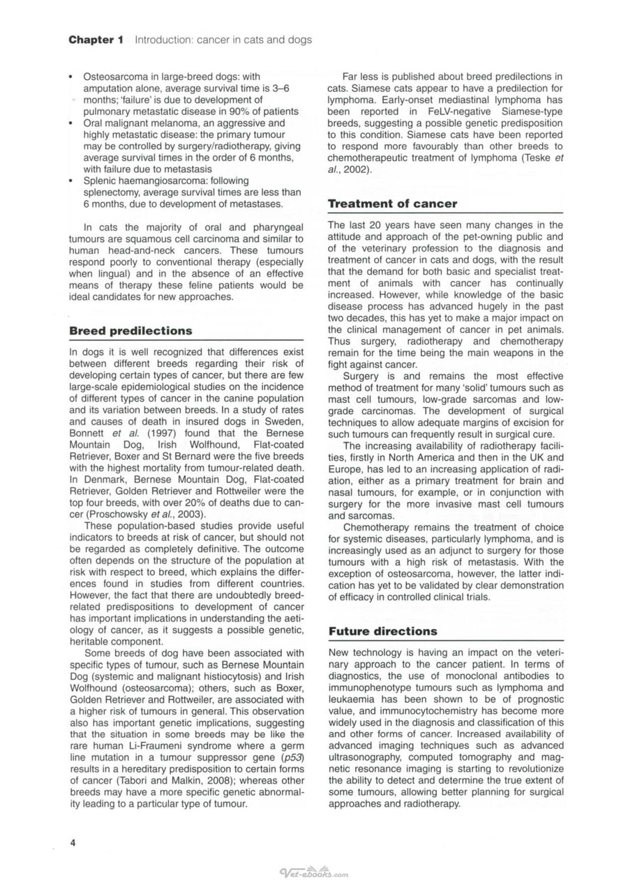 Preview page of Bsava Manual of Canine and Feline Oncology 3RD Edition