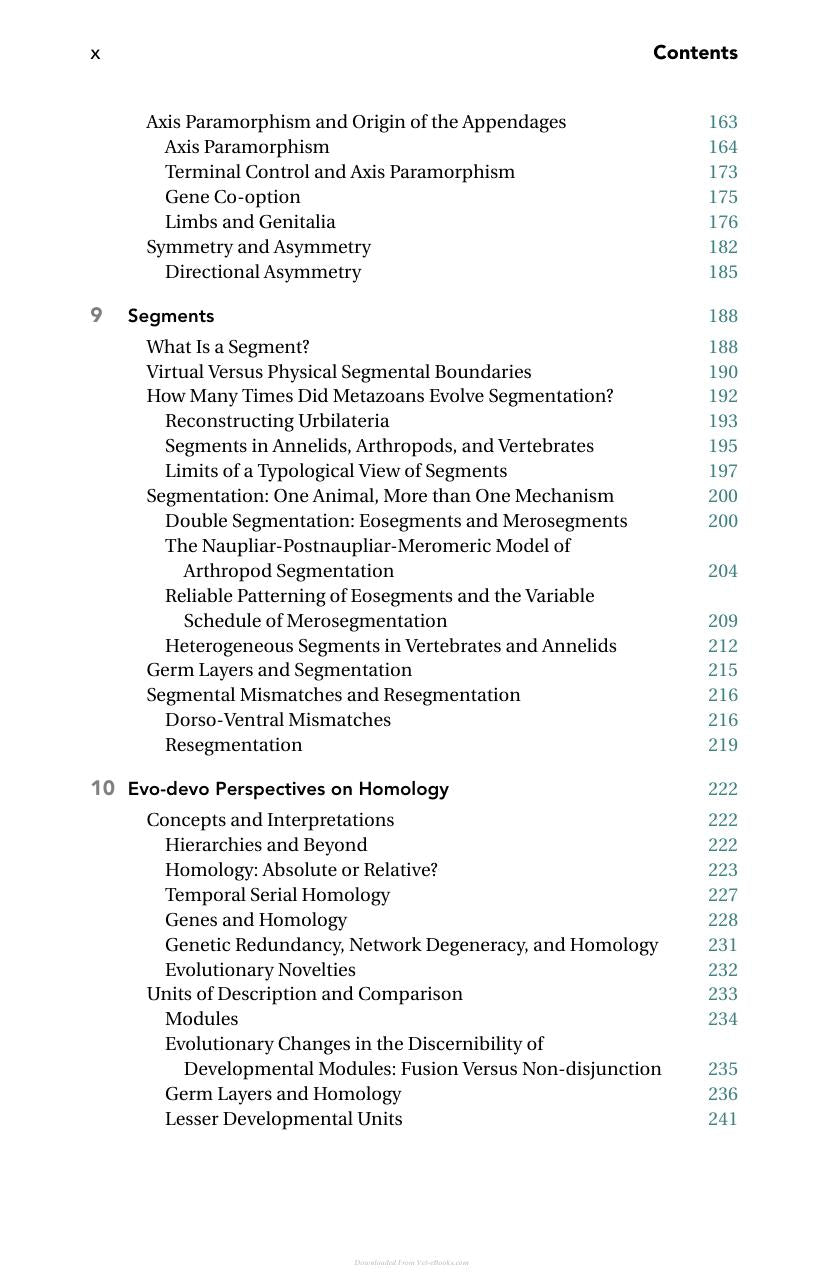 The Development Of Animal Form Ontogeny Morphology And Evolution