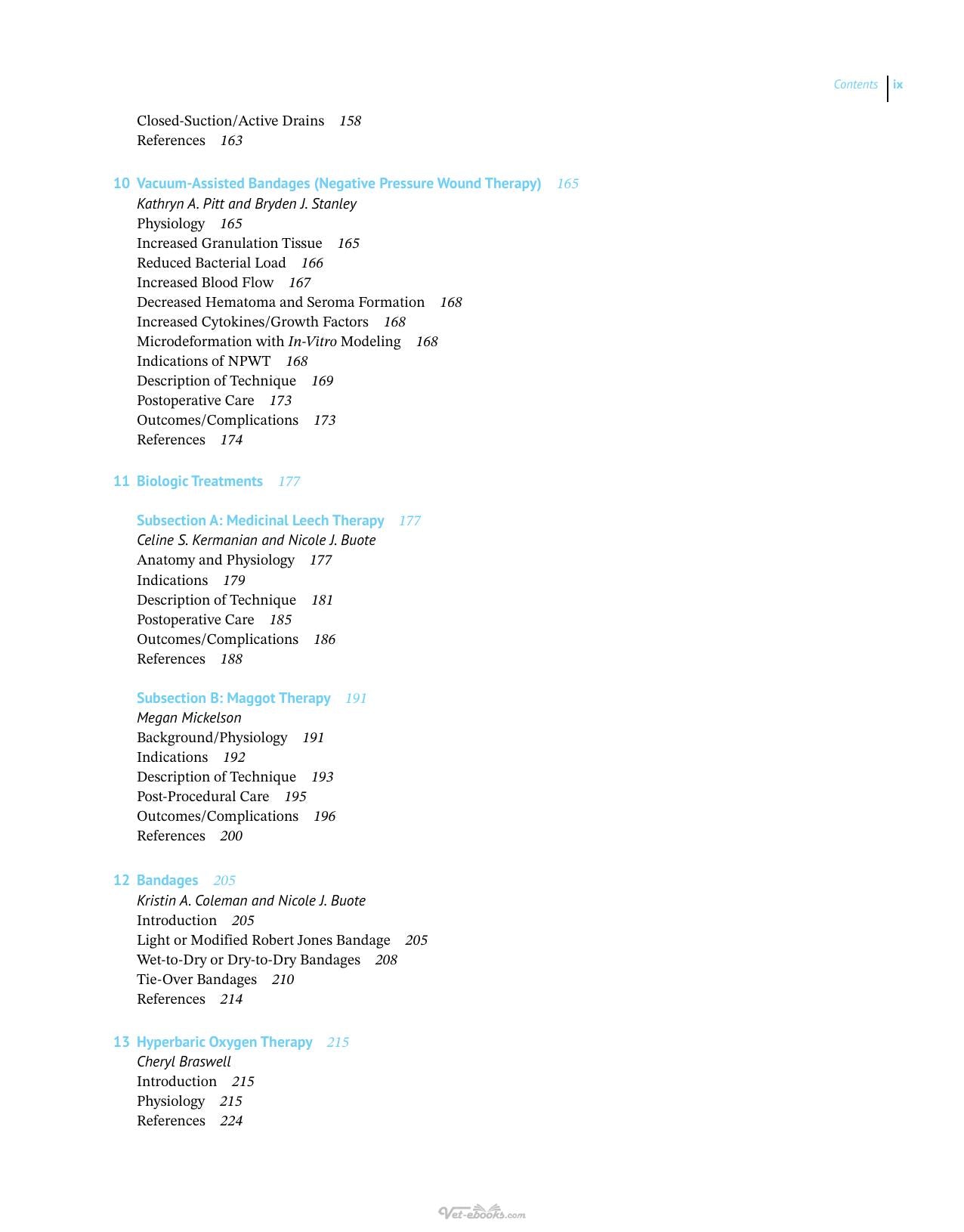 Techniques In Small Animal Wound Management