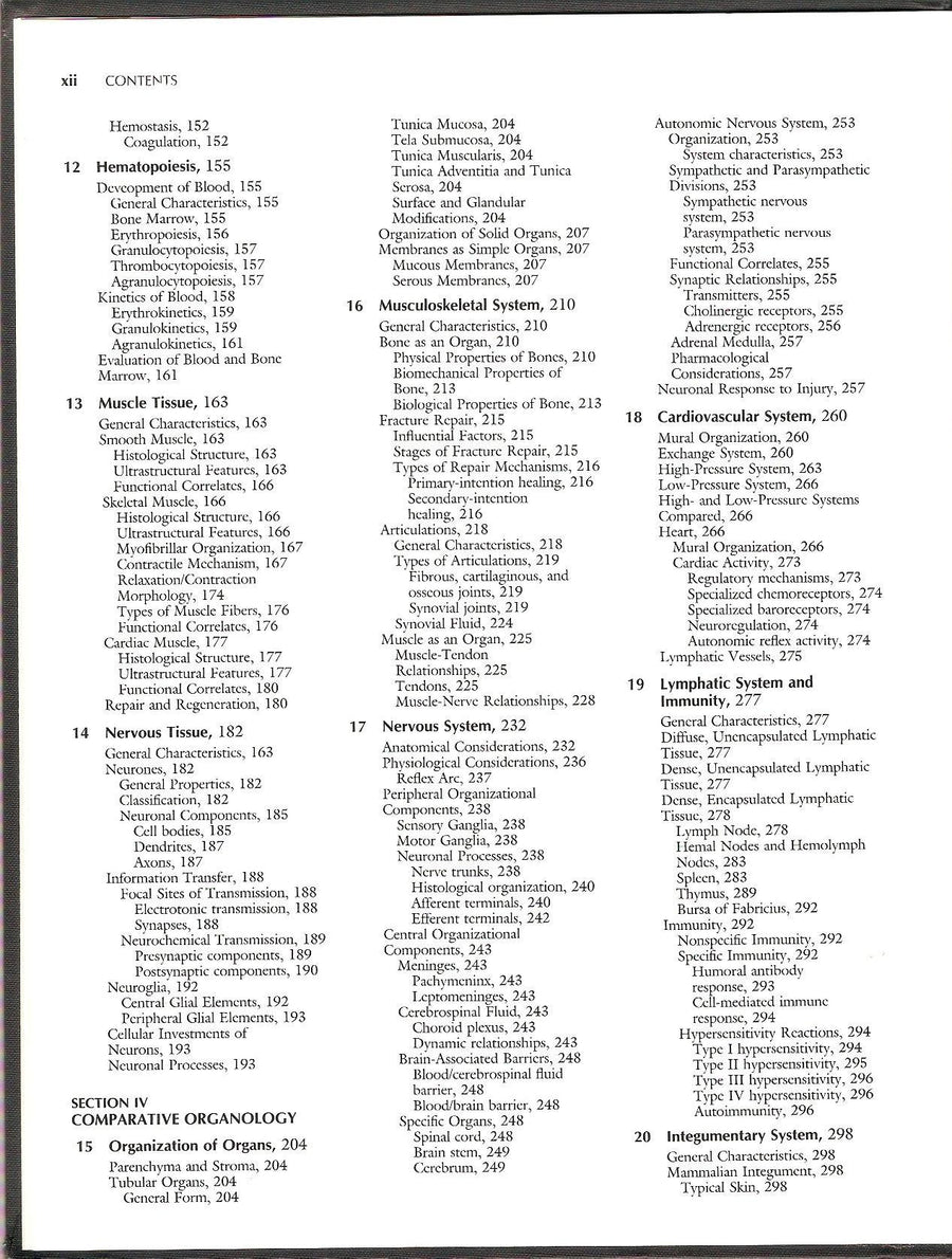 Preview page of Applied Veterinary Histology 3rd Edition
