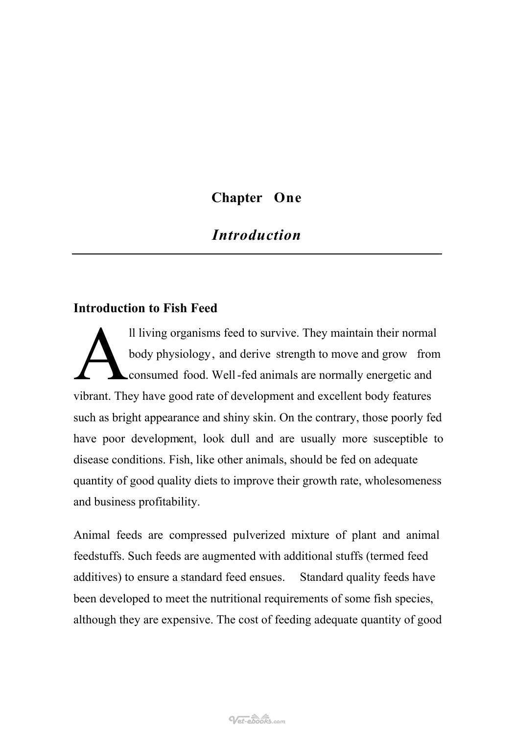 Aquafeed Production Economics And Health Impact On Fish Management