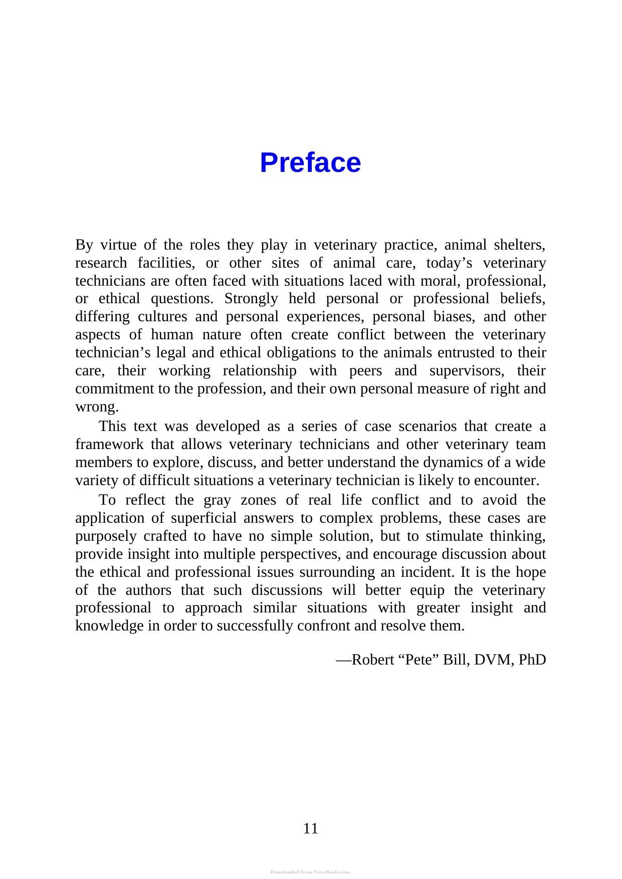 Exploring The Gray Zone Case Discussions Of Ethical Dilemmas For The Veterinary Technician