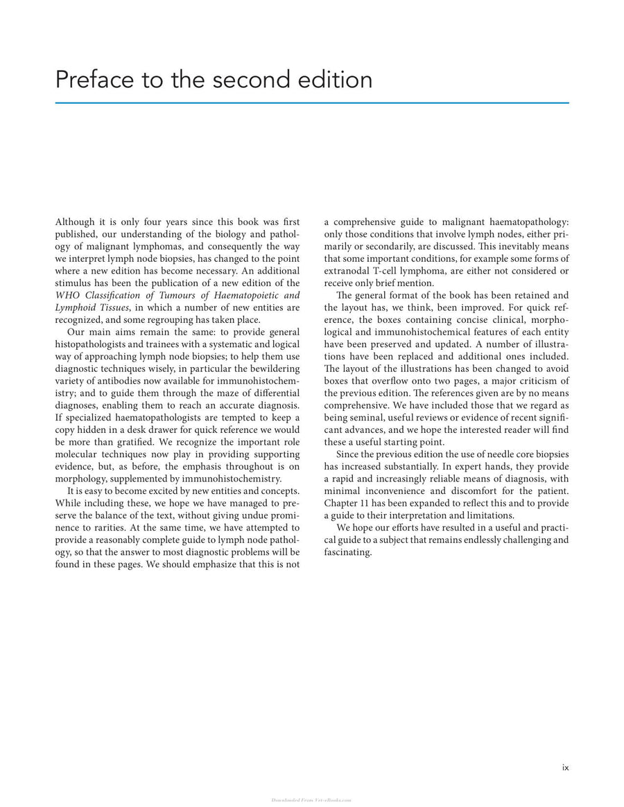 Preview page of Diagnostic Lymph Node Pathology 3rd Edition