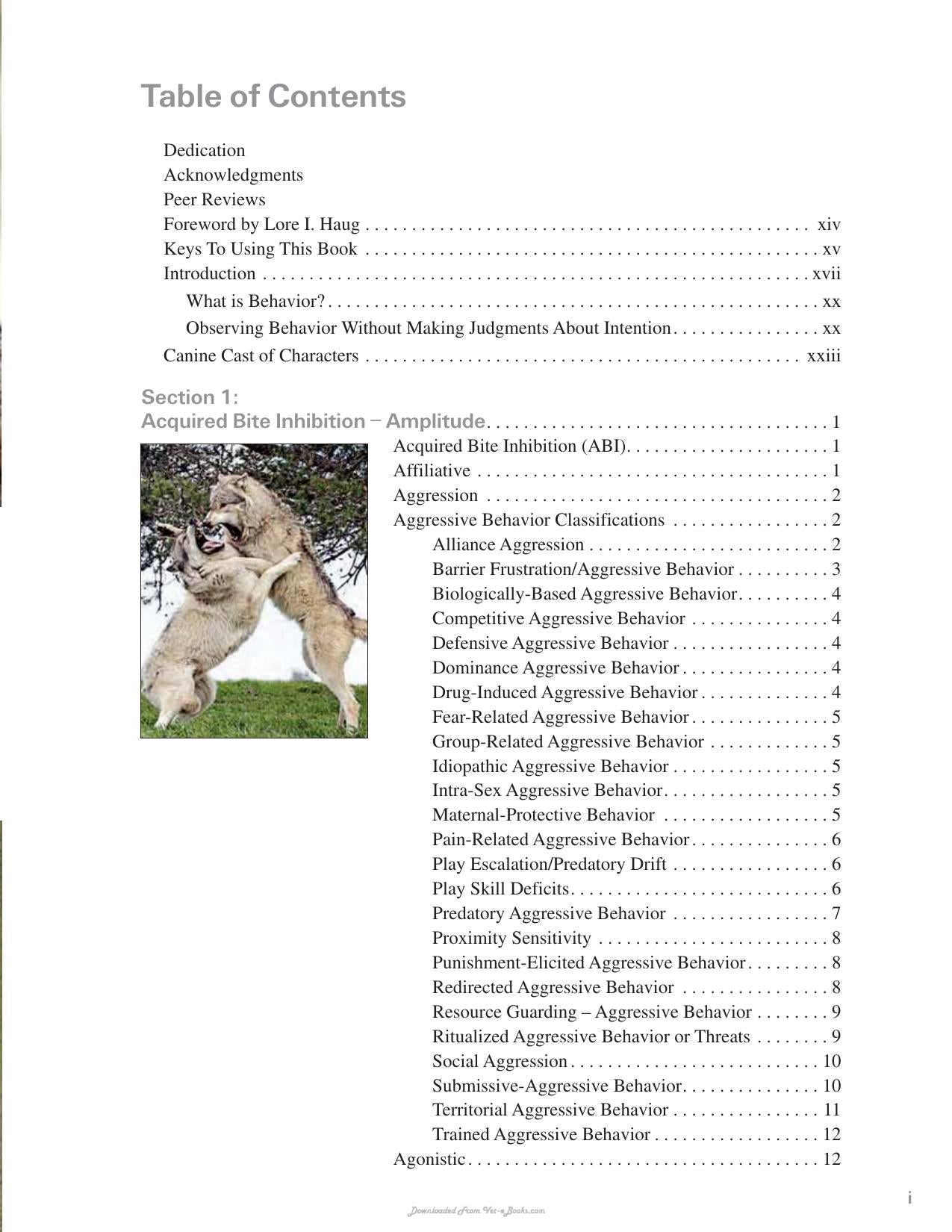 Canine Behavior A Photo Illustrated Handbook