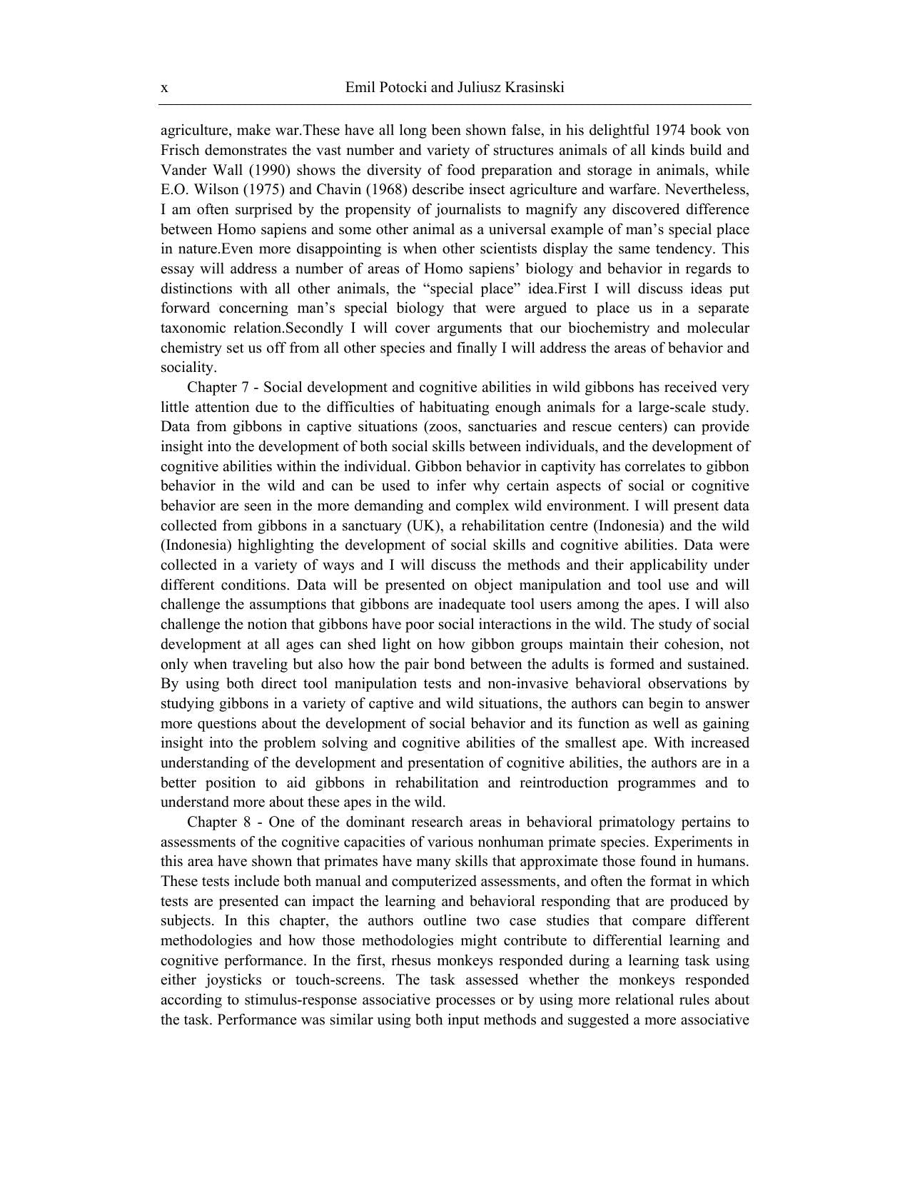 Primatology Theories Methods And Research