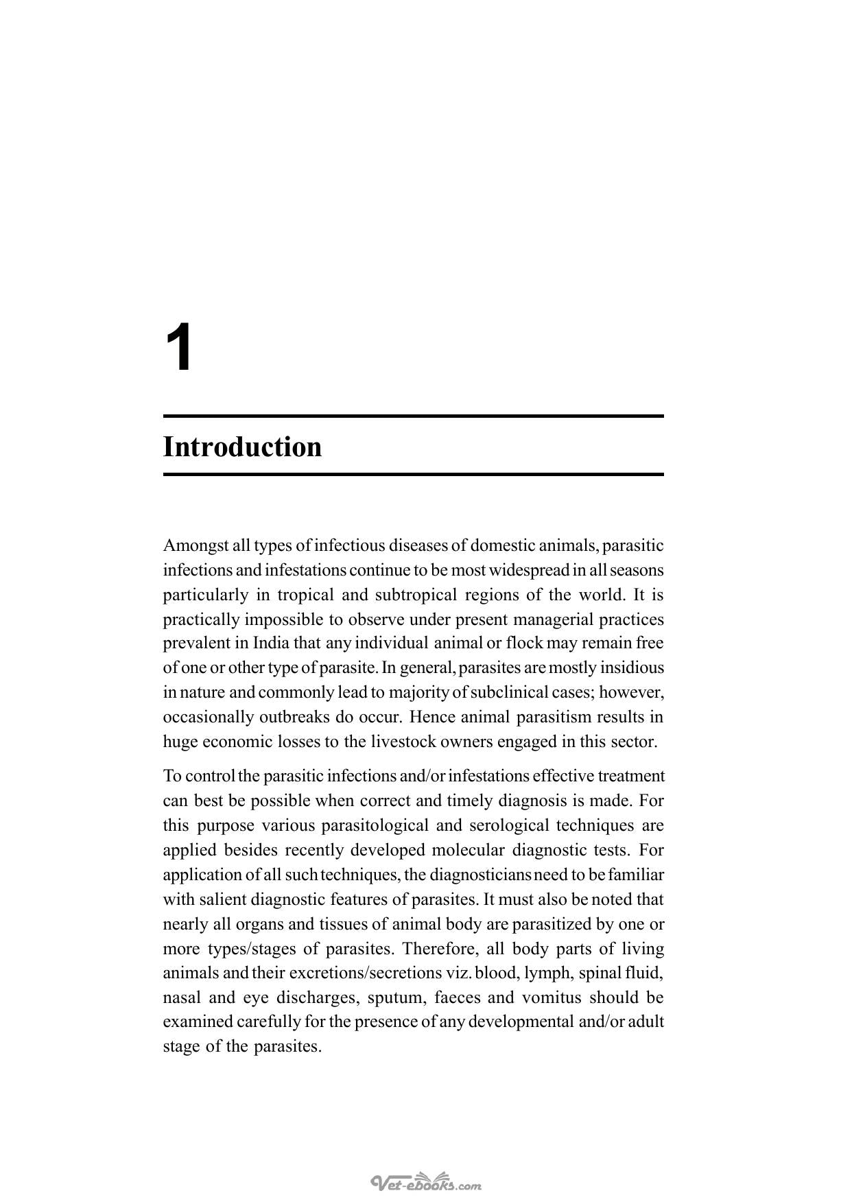 Diagnostic Veterinary Parasitology An Introduction