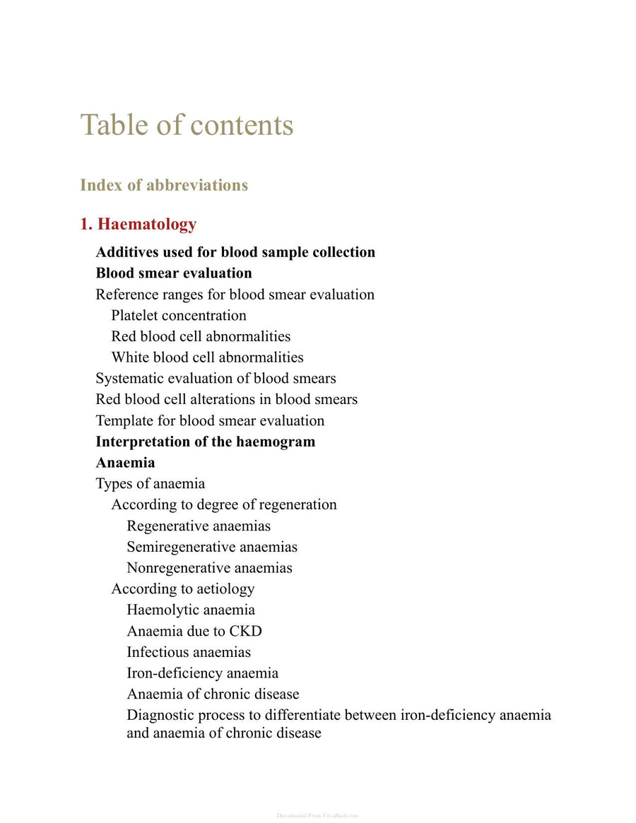 Preview page of Practical Guide to Laboratory Test Interpretation and Differential Diagnosis Haematology and Biochemistrys