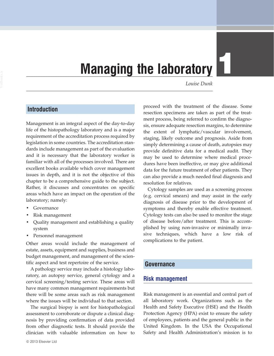 Preview page of Bancroft's Theory and Practice of Histological Techniques 7th Edition