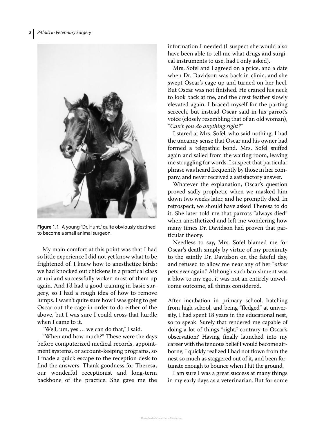Pitfalls In Veterinary Surgery