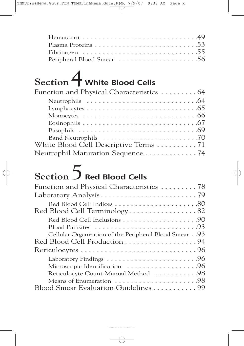 Laboratory Urinalysis And Hematology For The Small Animal Practitioner