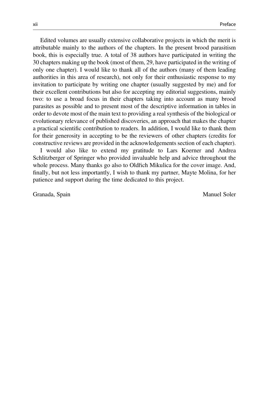 Avian Brood Parasitism Behaviour Ecology Evolution And Coevolution