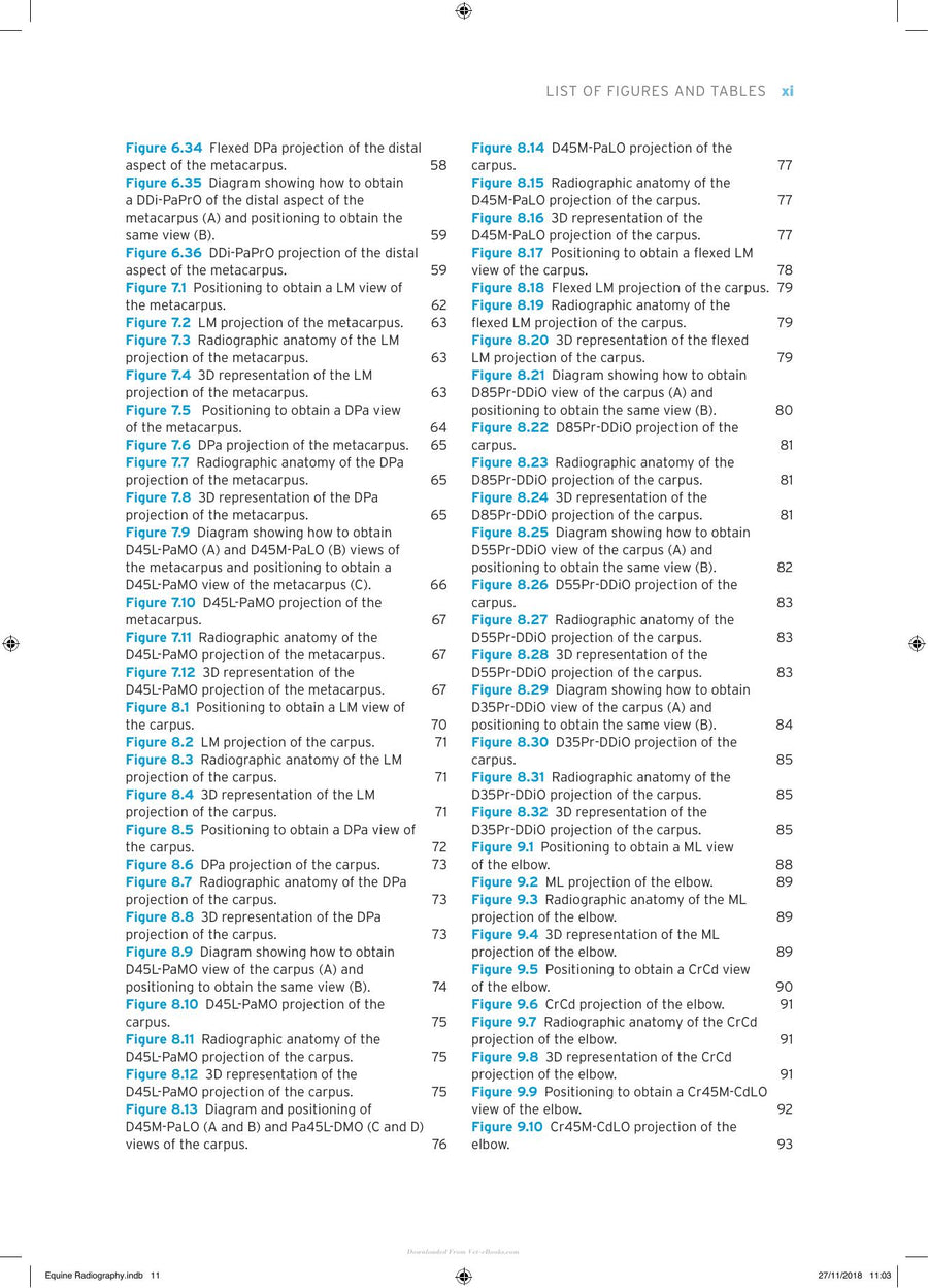 Preview page of A Practical Guide to Equine Radiography