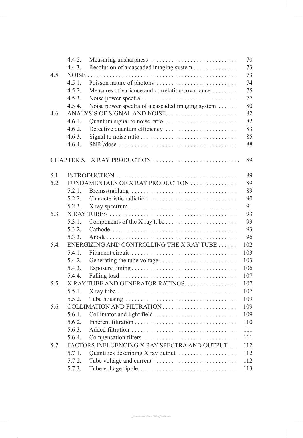 Diagnostic Radiology Physics A Handbook For Teachers And Students
