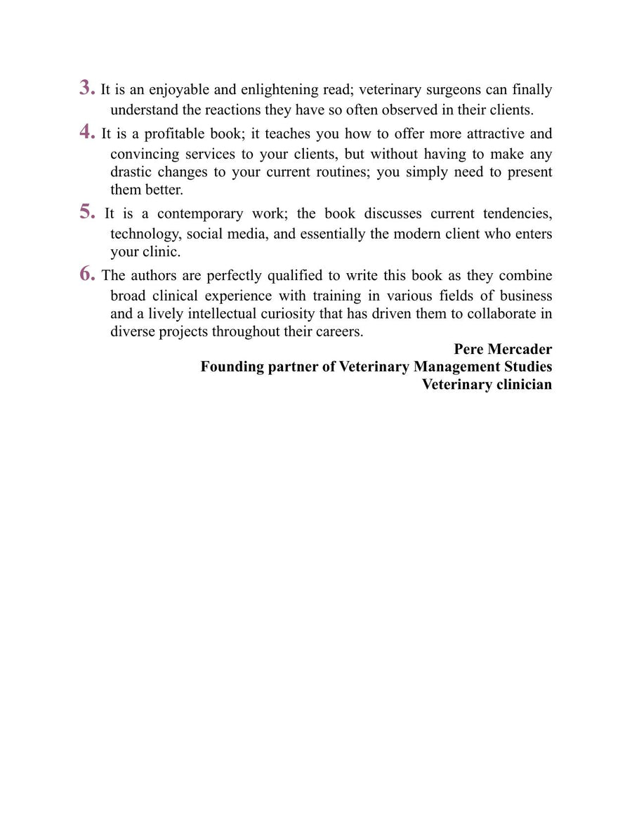 Preview page of Charm Your Clients Neuromarketing for Vet