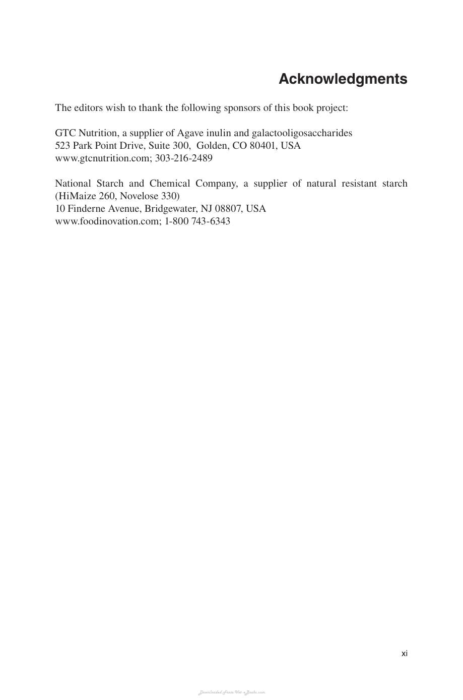 Handbook Of Prebiotics And Probiotics Ingredients Health Benefits And Food Applications
