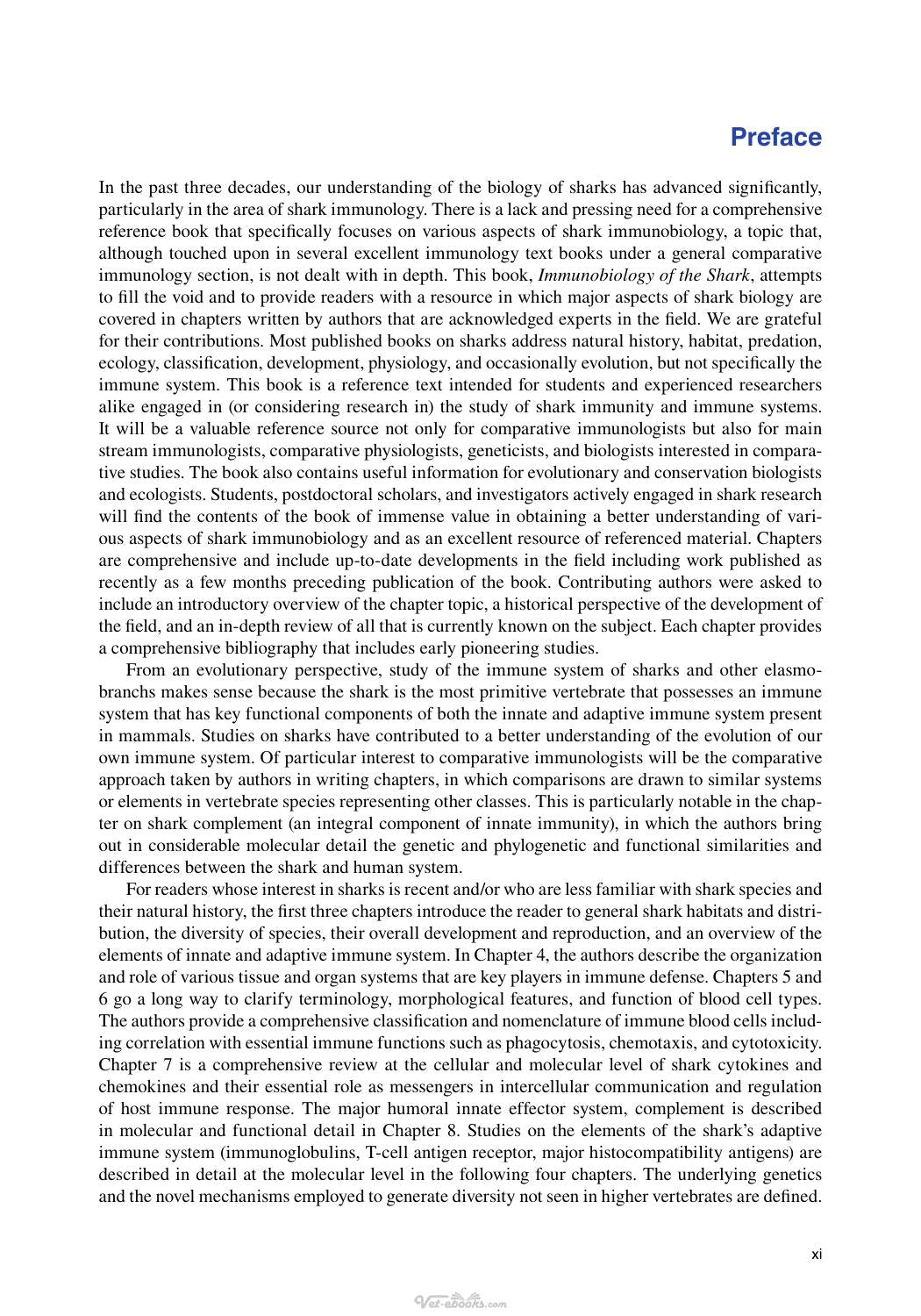 Immunobiology Of The Shark