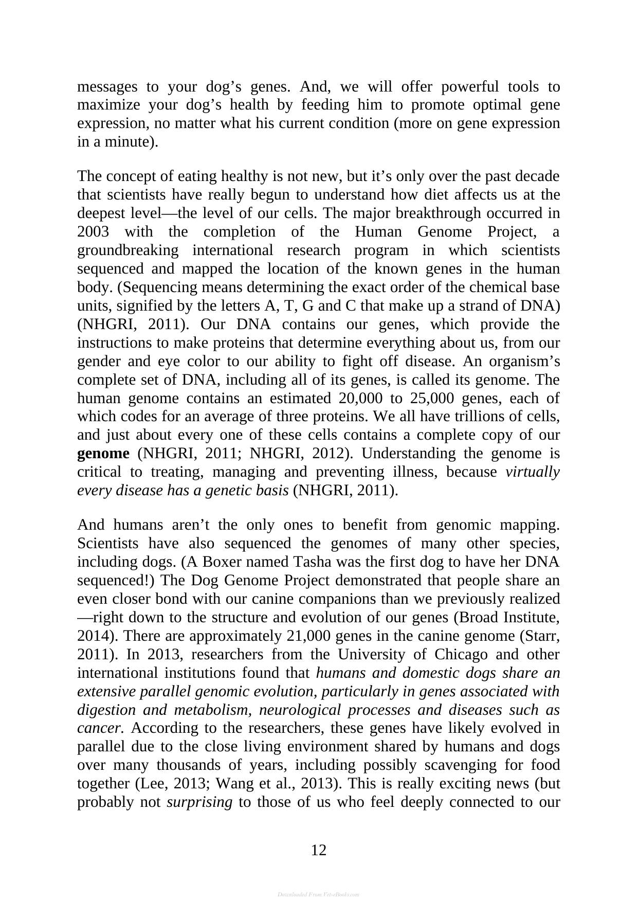 Canine Nutrigenomics The New Science Of Feeding Your Dog For Optimum Health