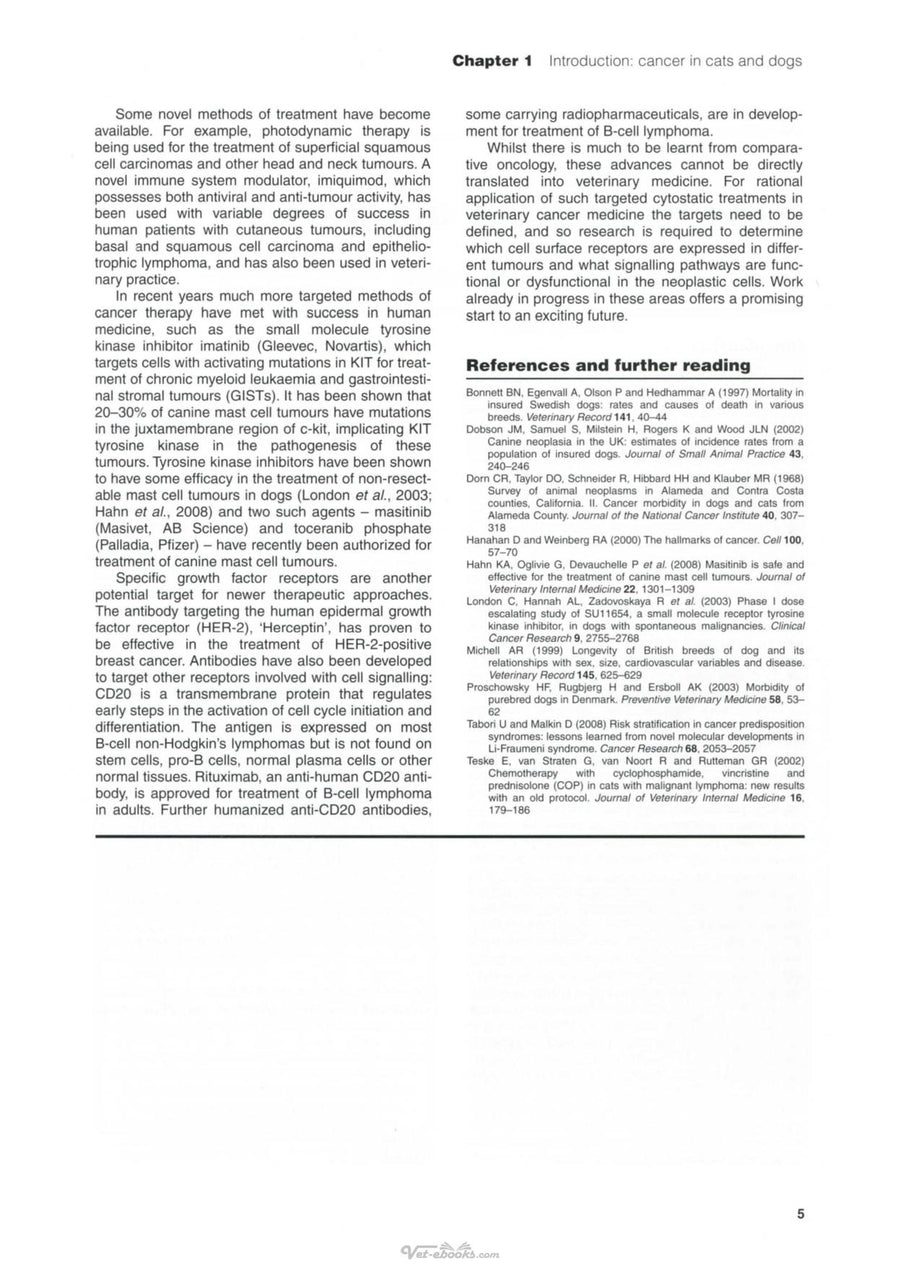 Preview page of Bsava Manual of Canine and Feline Oncology 3RD Edition