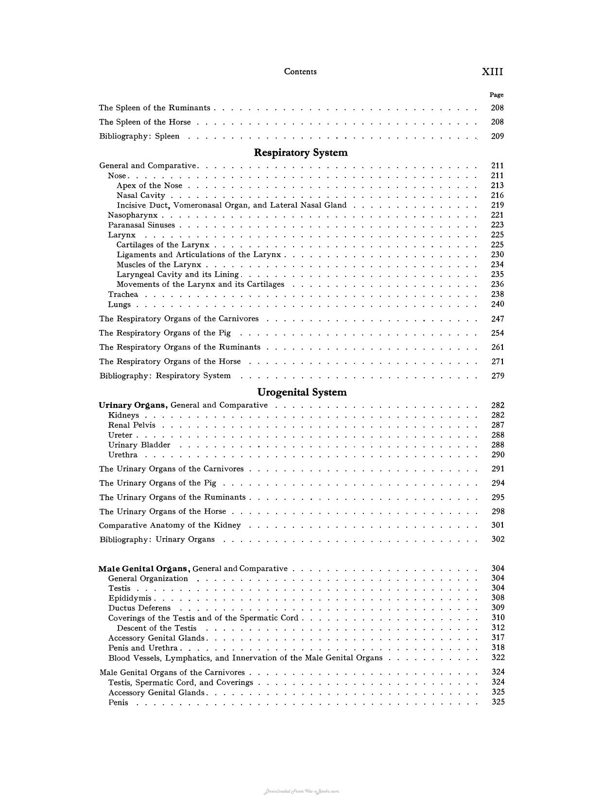 The Viscera Of The Domestic Mammals 2Nd Revised Edition
