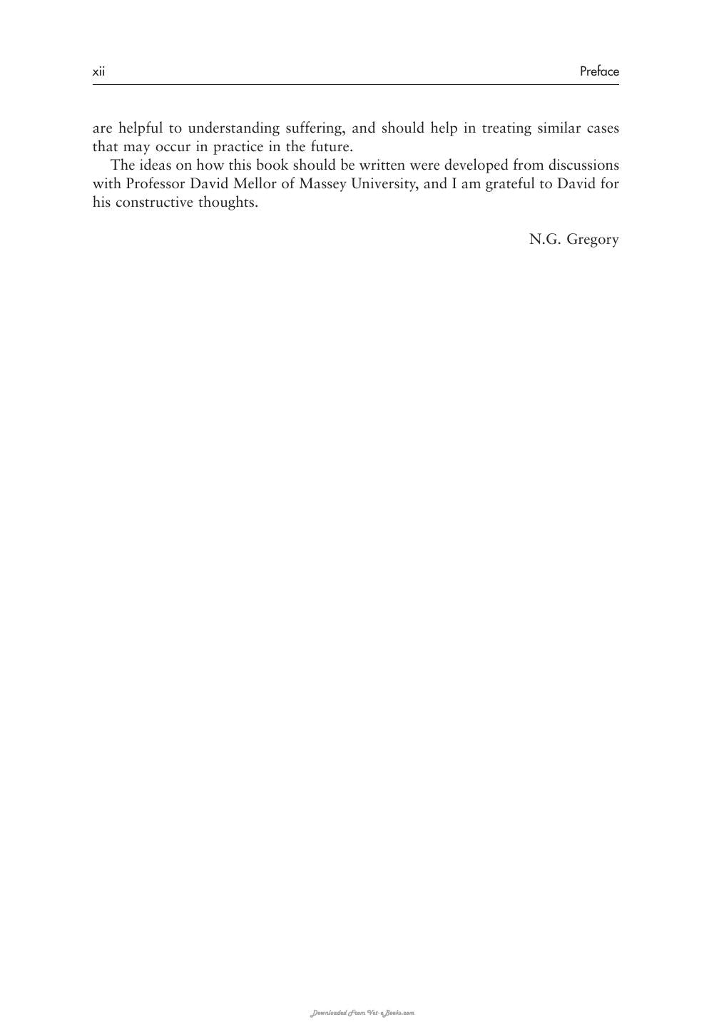 Physiology And Behaviour Of Animal Suffering
