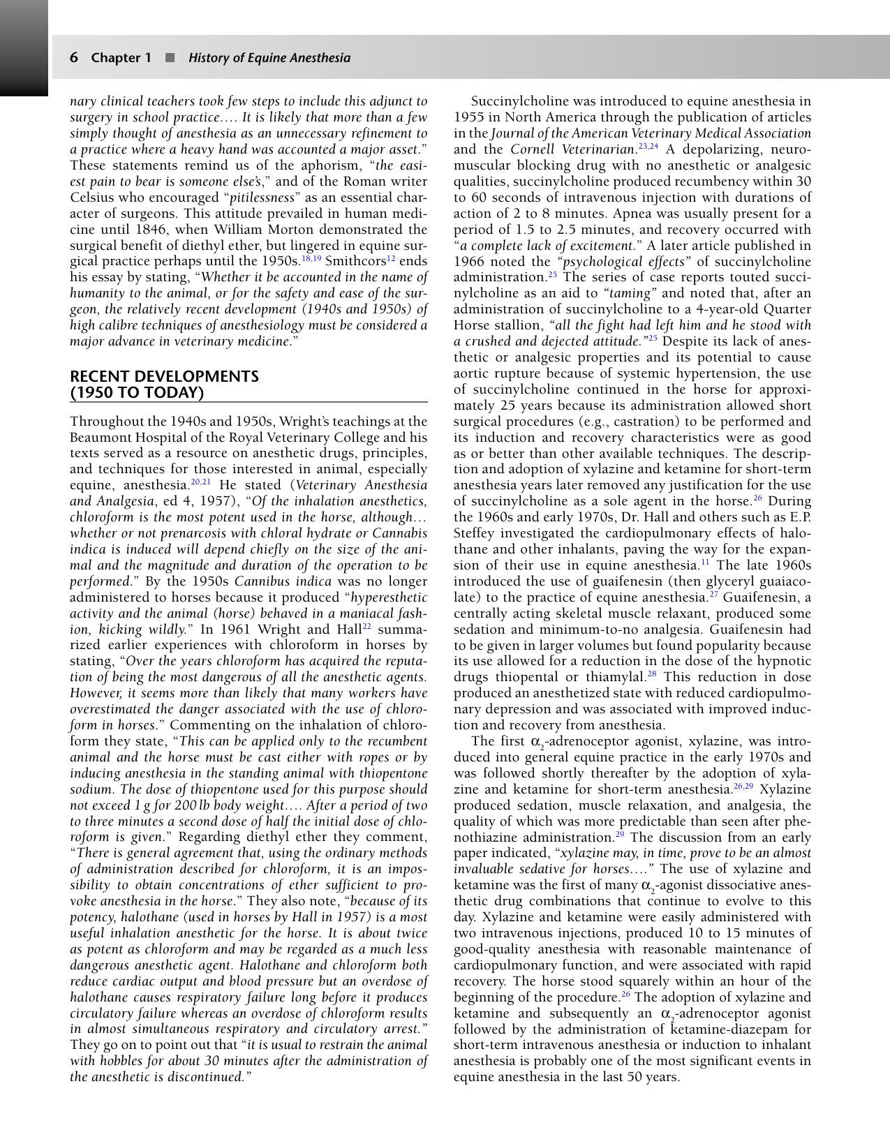 Equine Anesthesia Monitoring And Emergency Therapy