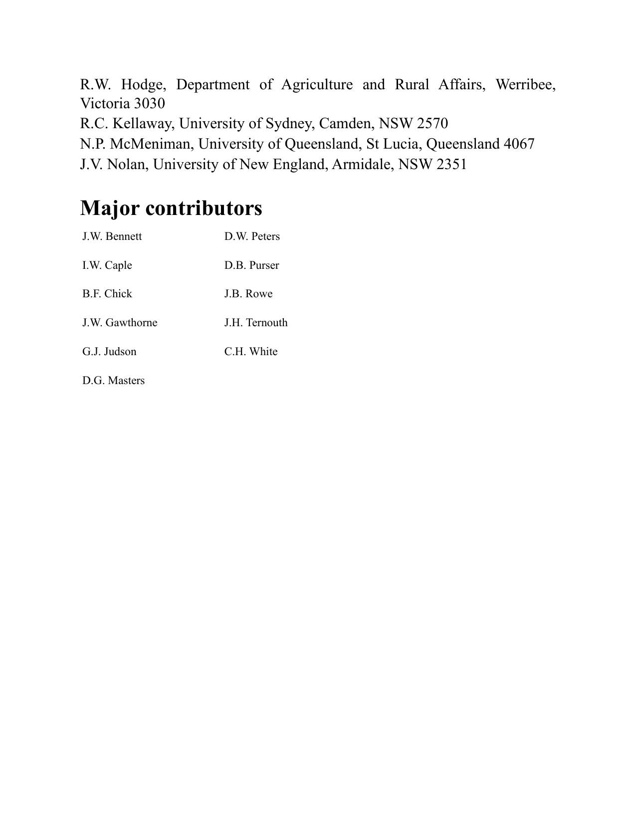 Nutrient Requirements Of Domesticated Ruminants