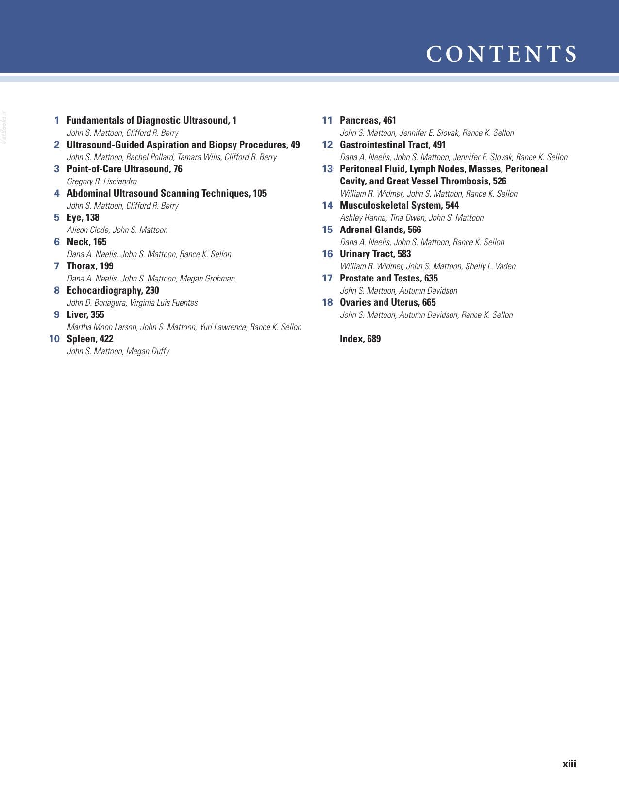 Small Animal Diagnostic Ultrasound 4Th Edition
