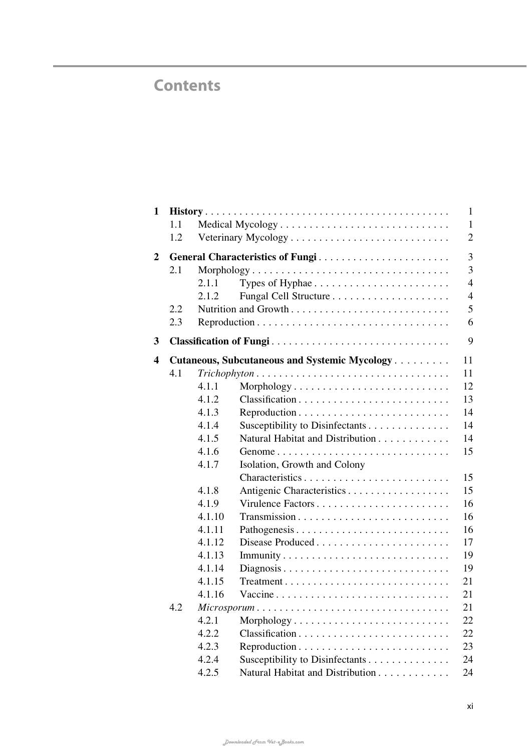 Veterinary Mycology