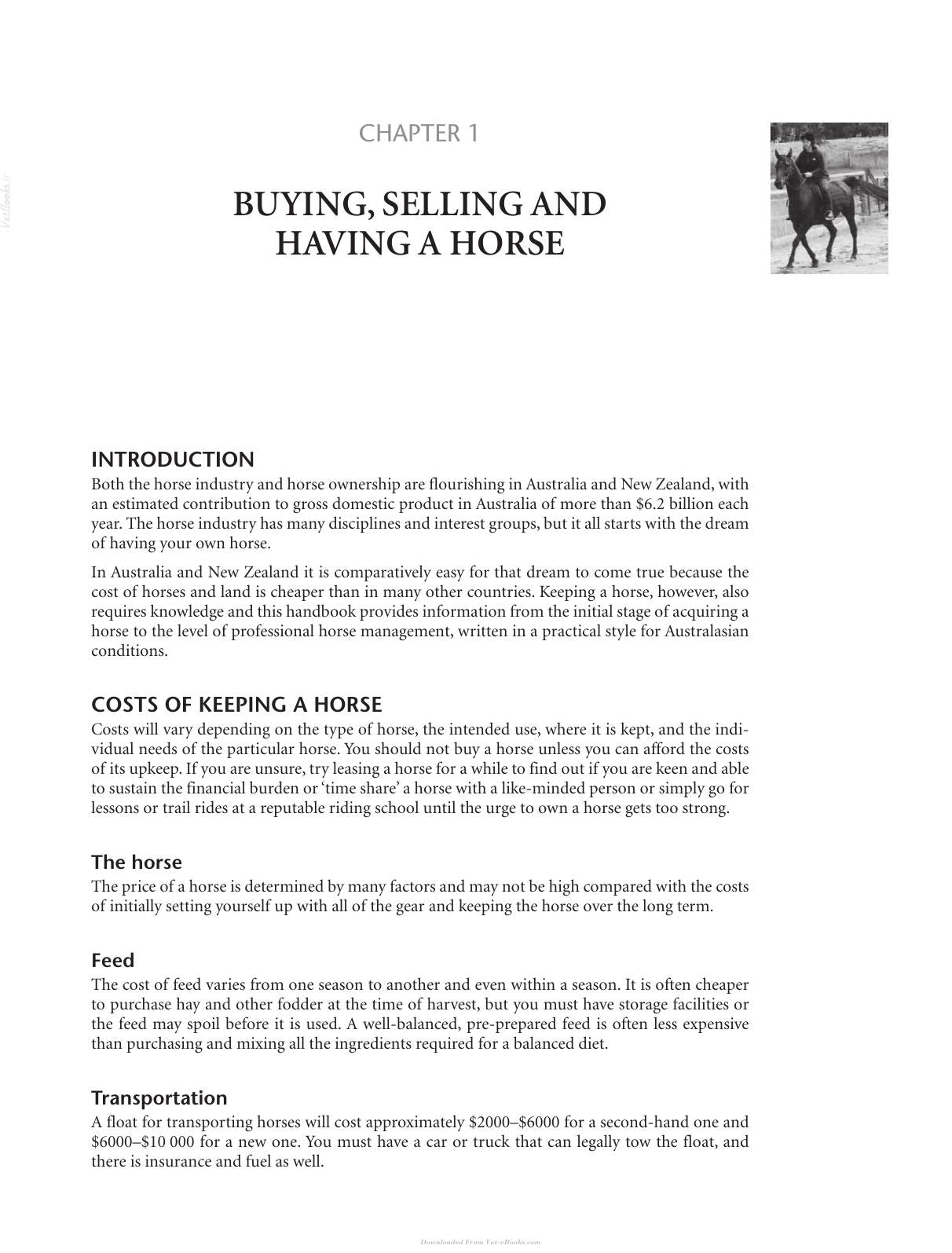 Horse Sense The Guide To Horse Care In Australia And New Zealand 2Nd Edition